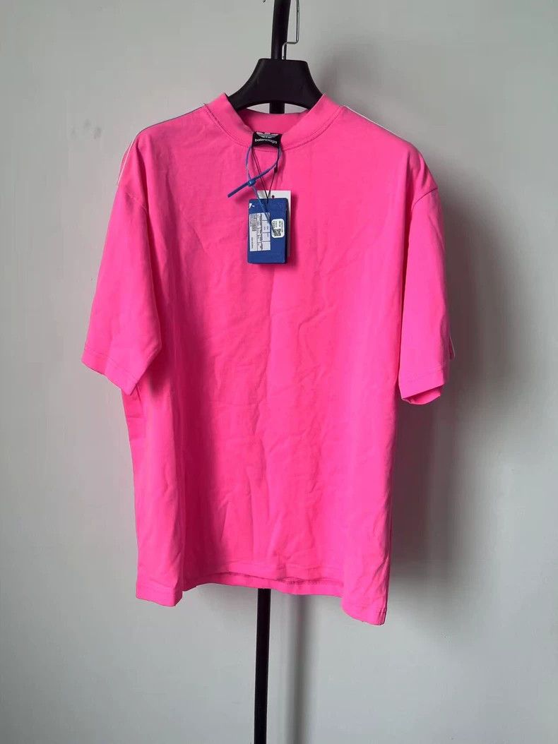 Balenciaga Balenciaga x Adidas Striped Logo T-Shirt - dmc Size US XS / EU 42 / 0 - 1 Thumbnail