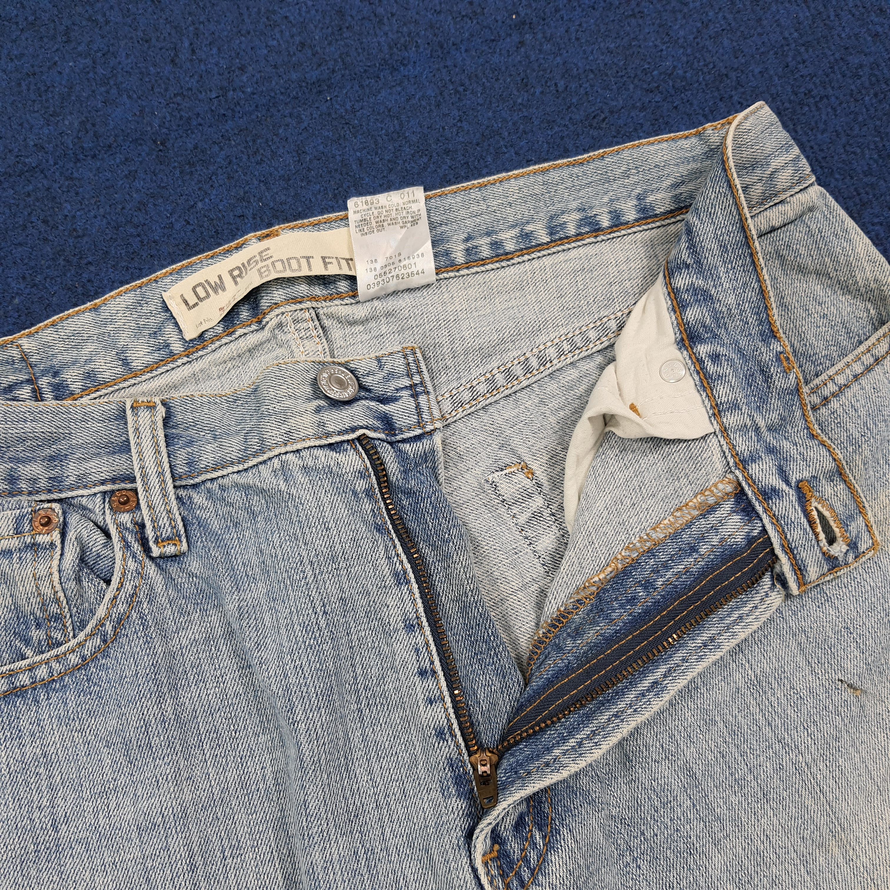 Levi's Vintage Levi's 527 Denim Low Rise Boot Fit Jeans C280N14 Size US 33 - 9 Thumbnail