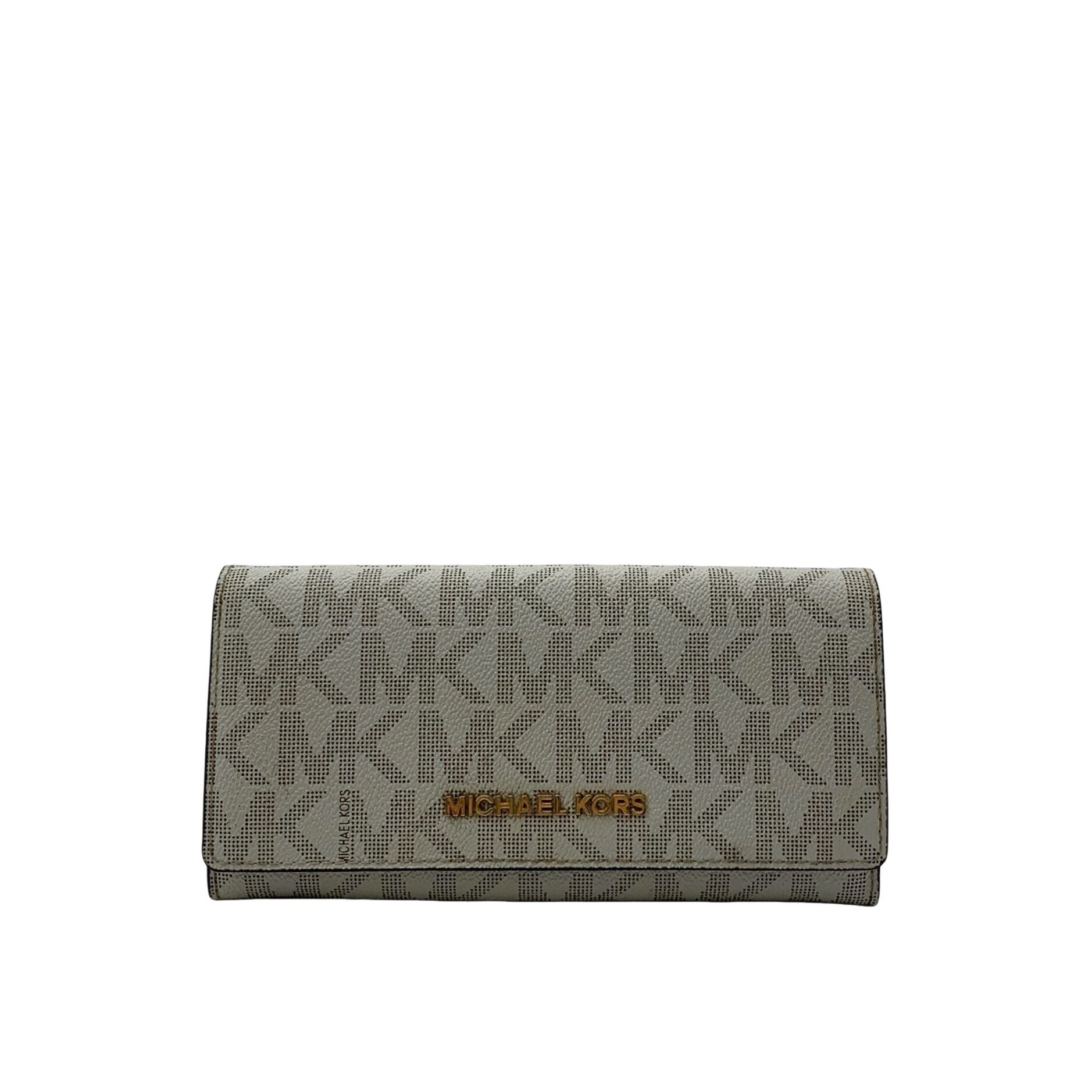 Michael Kors Michael Kors Monogram Jet Set Wallet ONE SIZE Size ONE SIZE - 1 Thumbnail