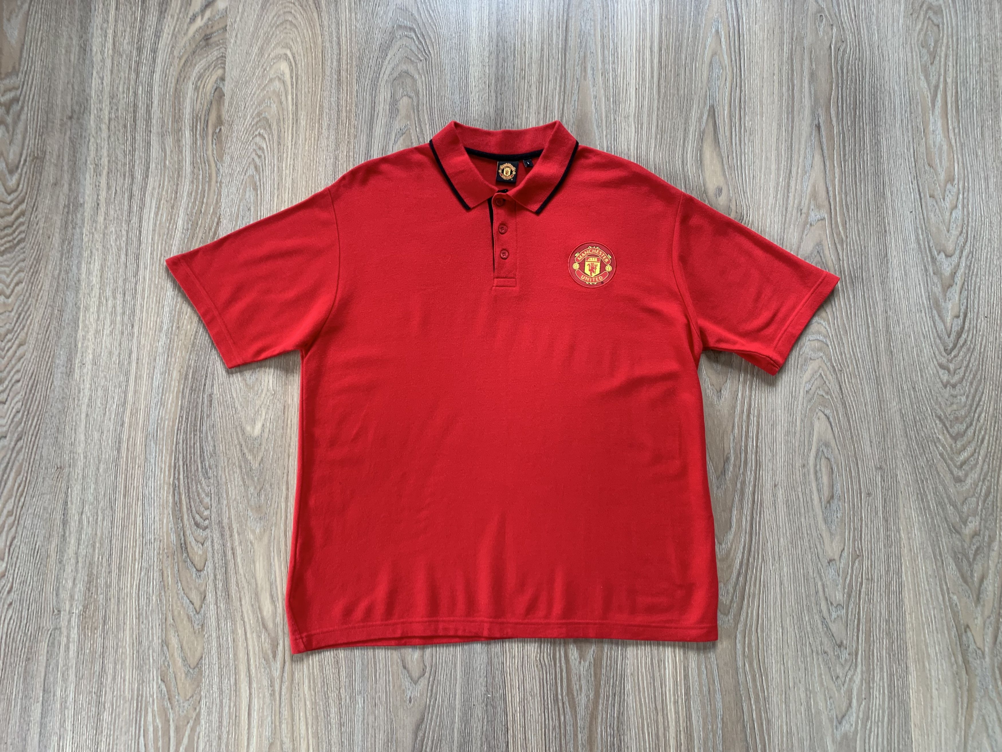 Other Manchester United Red Cotton Polo T-Shirt Size US L / EU 52-54 / 3 - 1 Thumbnail