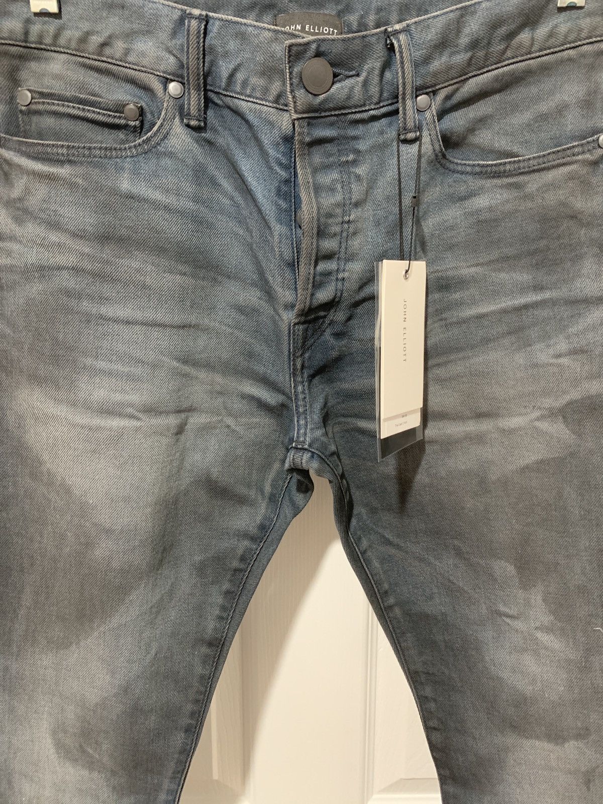 John Elliott John Elliott The Cast 2 Ash Denim Raw Hem 30 Size US 30 / EU 46 - 5 Thumbnail