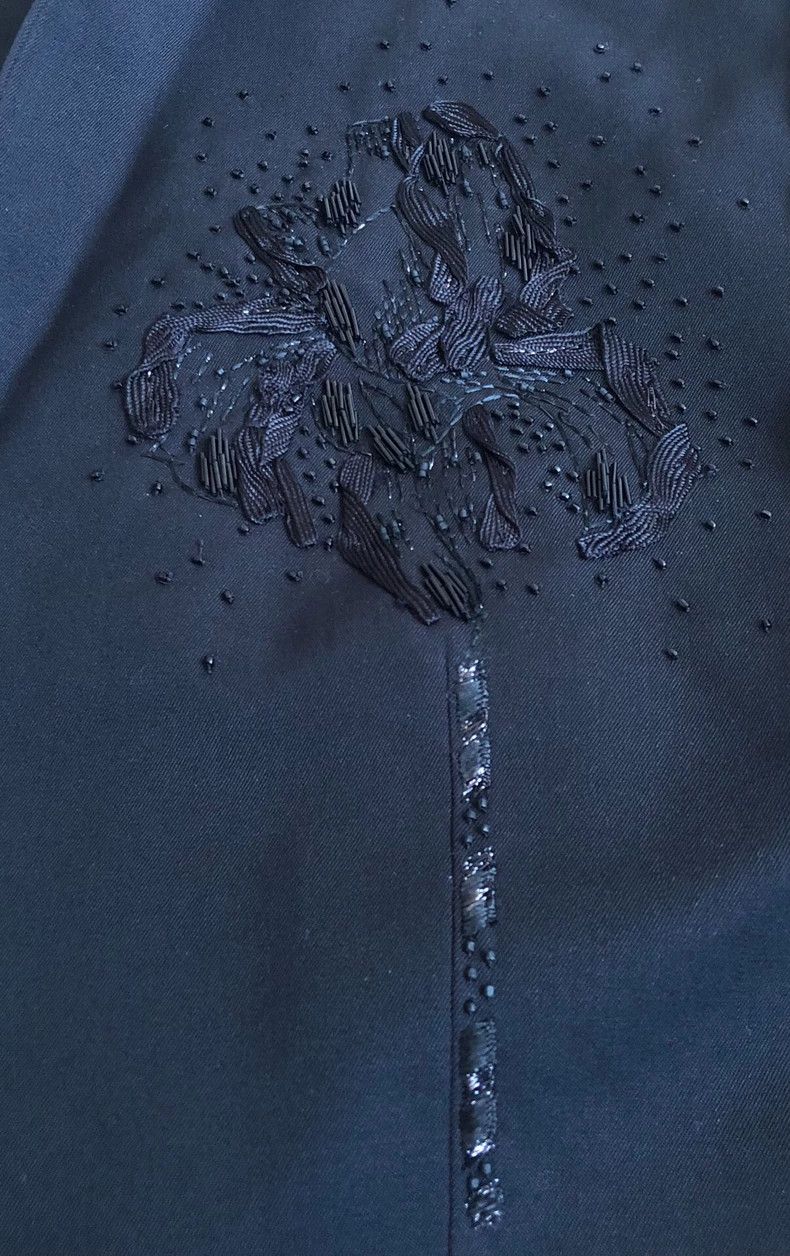 Dior Dior 18ss beaded embroidered cuff slogan suit 2501-Nextarro Size 48R - 3 Thumbnail