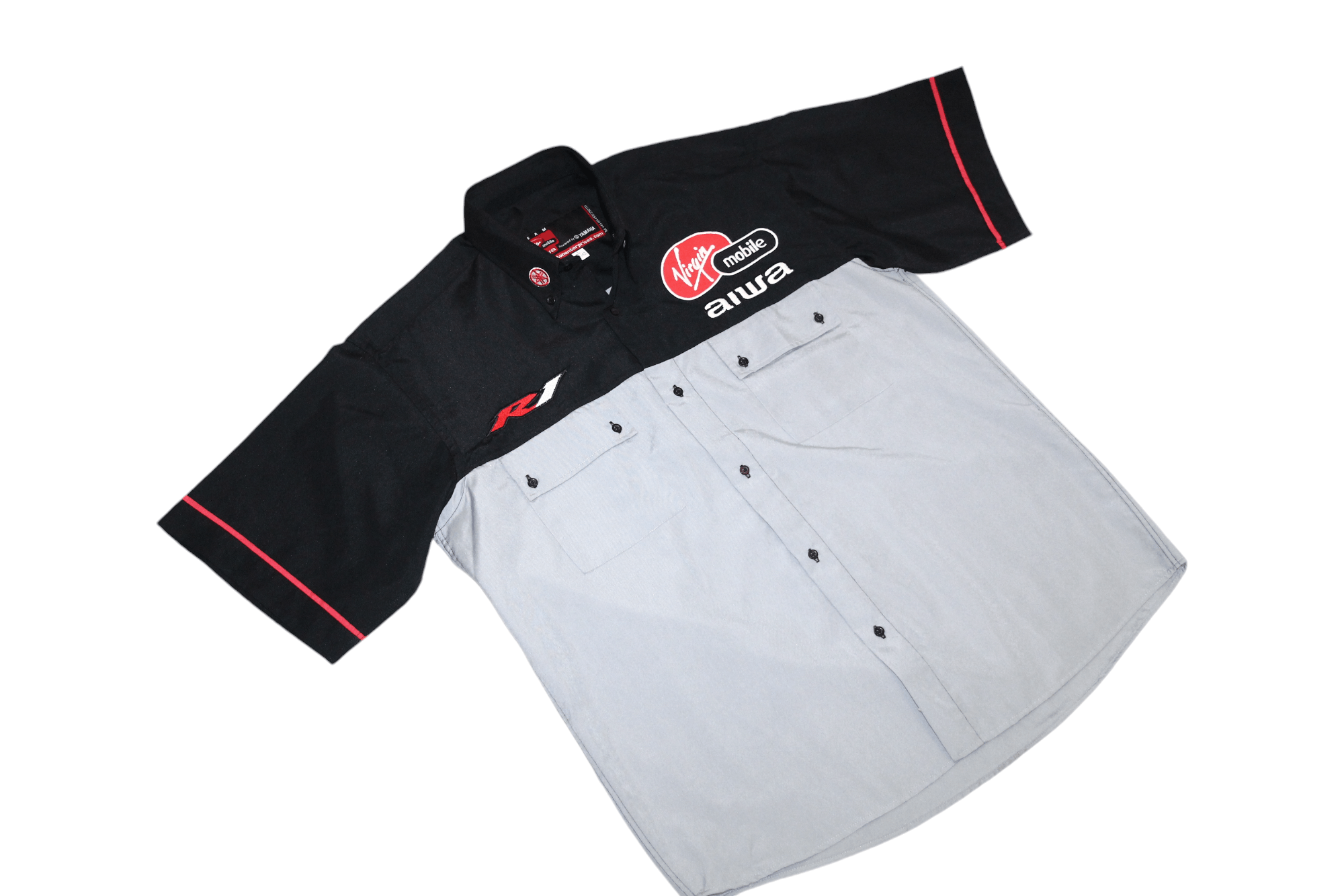 Yamaha VTG Team Virgin Mobile Aiwa Yamaha R1 Baggy Mechanic Shirt Size US XXL / EU 58 / 5 - 2 Thumbnail