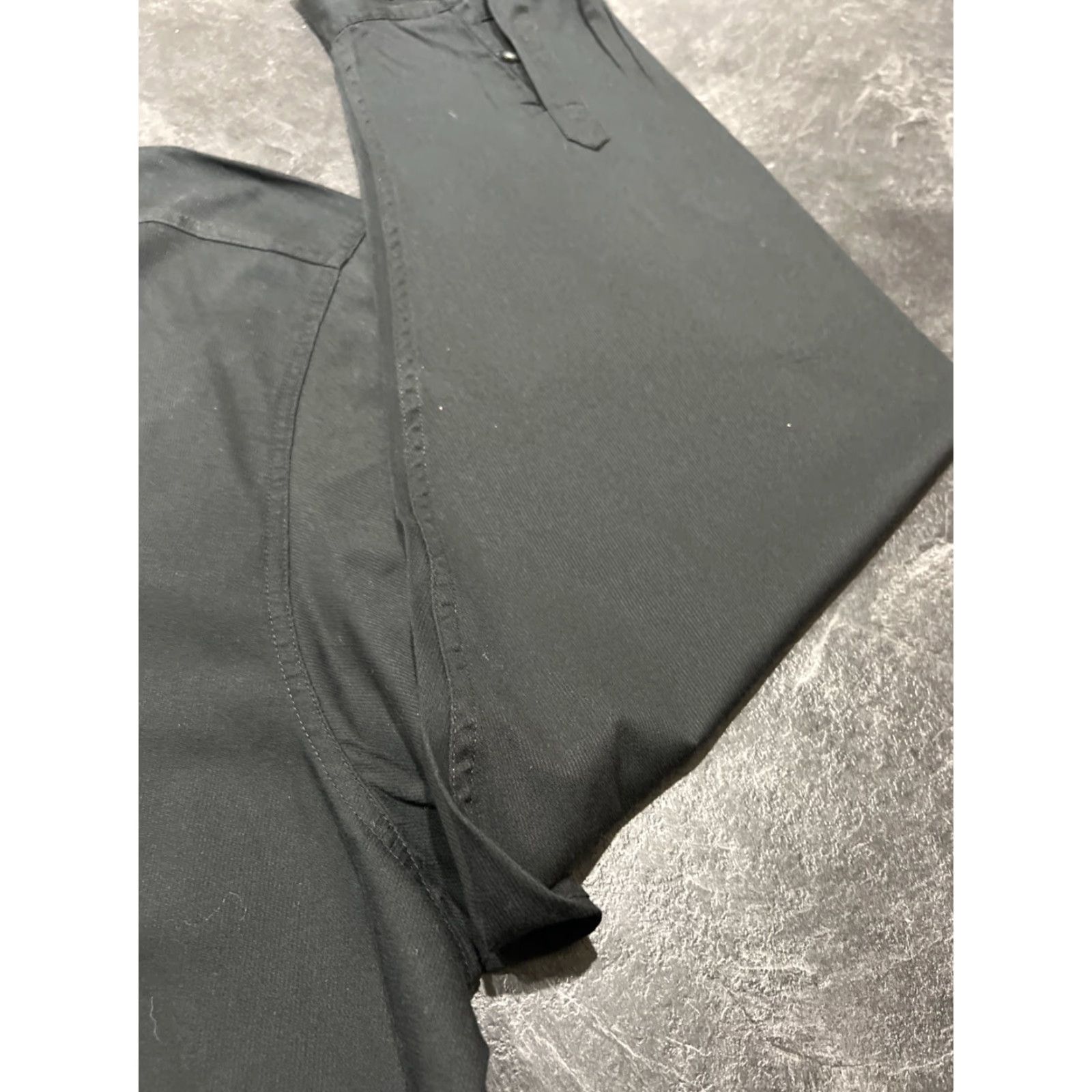 Harley Davidson Harley-Davidson Black Long Sleeve Button-Down Shirt 3XLT Men Big & Tall Collared Pockets Logo Split Tailored Casual Workwear Size US XXL / EU 58 / 5 - 2 Thumbnail