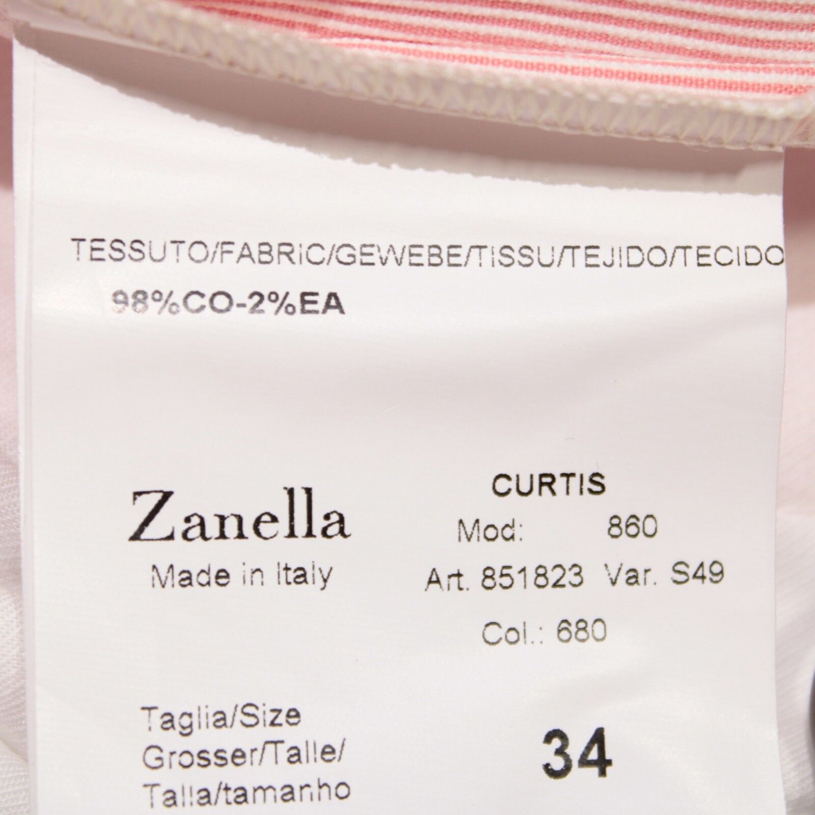 Zanella Zanella New with tags Chino Size 34 US In Red Size US 34 / EU 50 - 6 Thumbnail