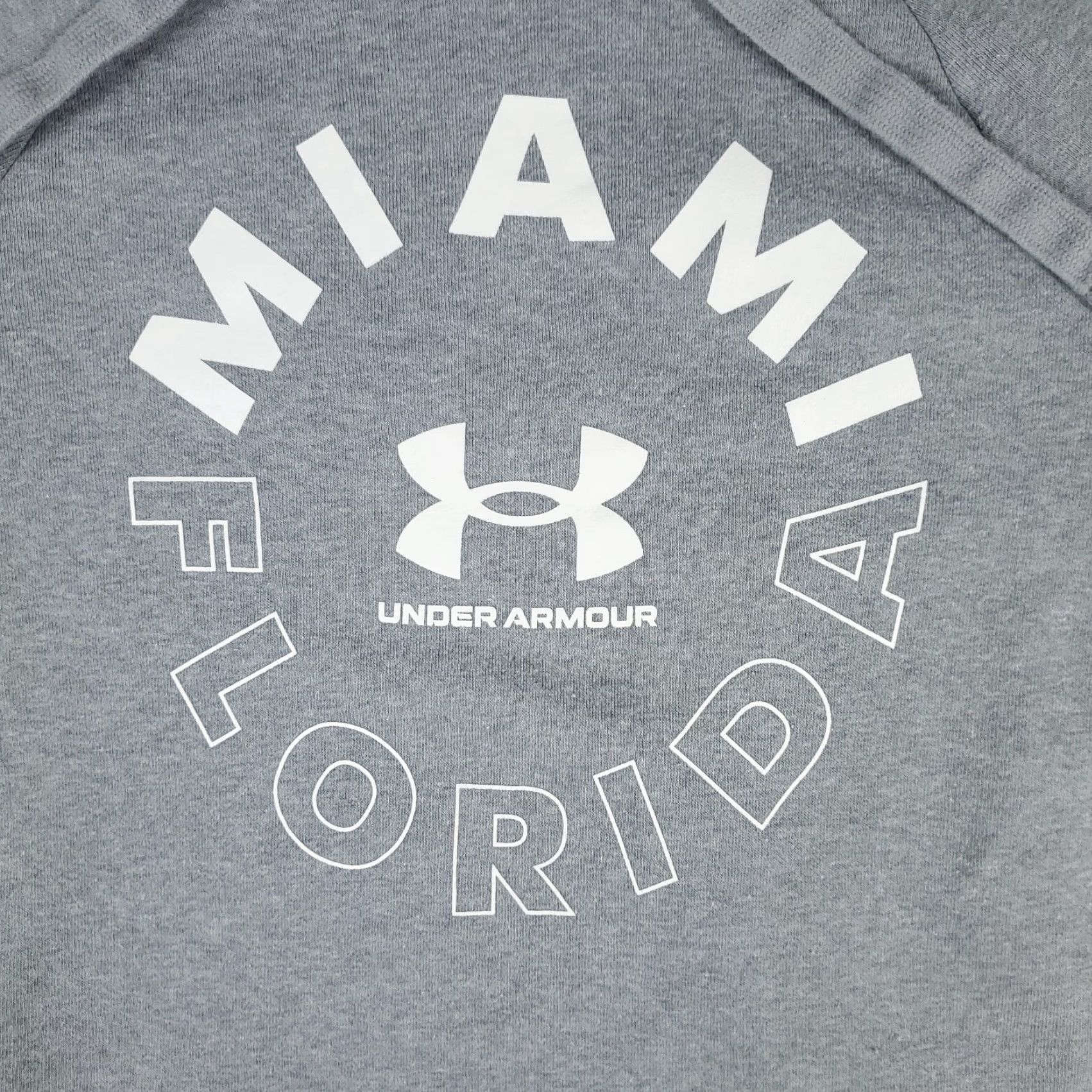 Under Armour Under Armour Hoodie Mens Medium Gray Pullover Sweatshirt Fleece Sports Size US M / EU 48-50 / 2 - 3 Thumbnail