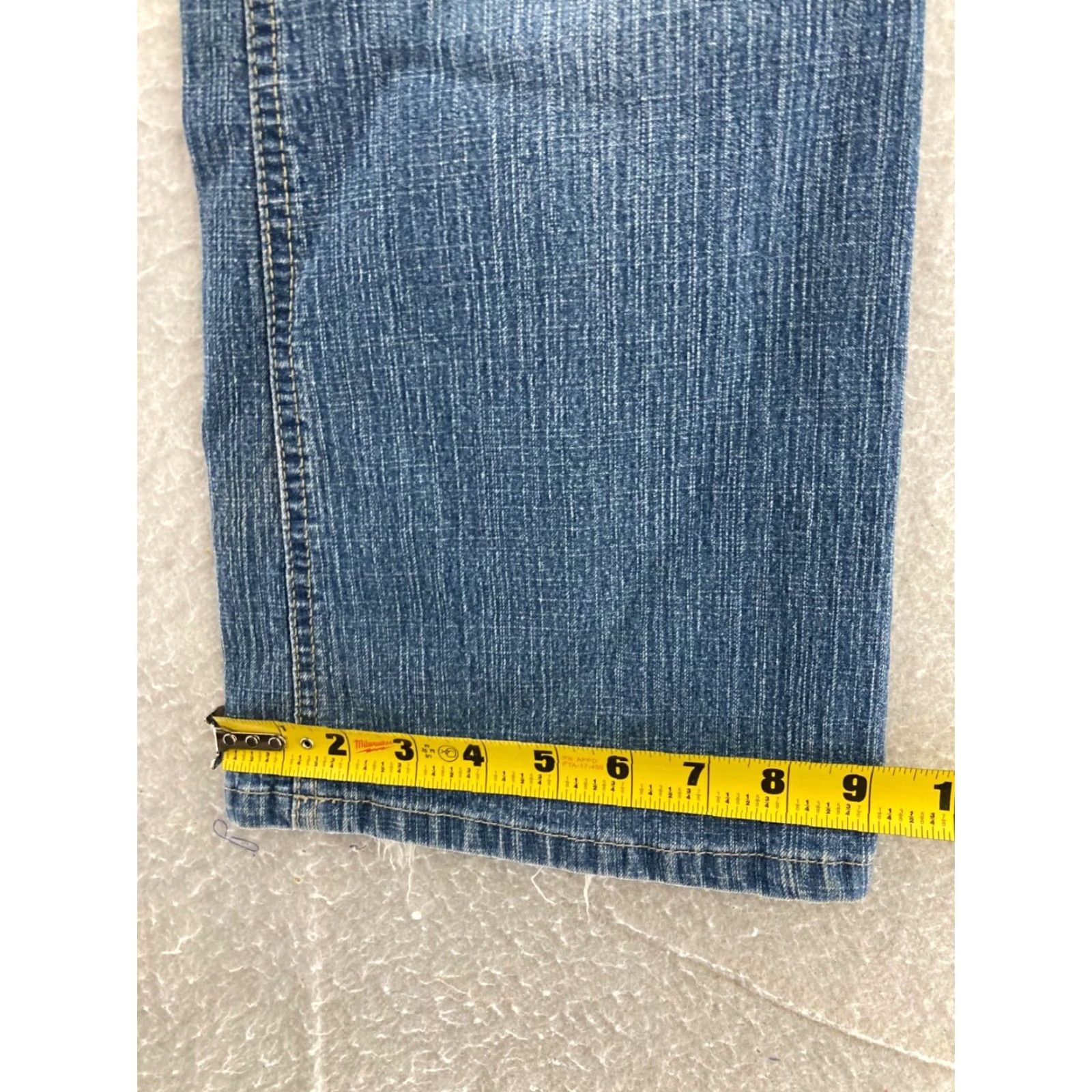 Vintage VINTAGE Squeeze Jeans Womens Jeans 9 Blue Bootcut Stretch Denim 90s Womens Size 30" / US 8 / IT 44 - 6 Thumbnail