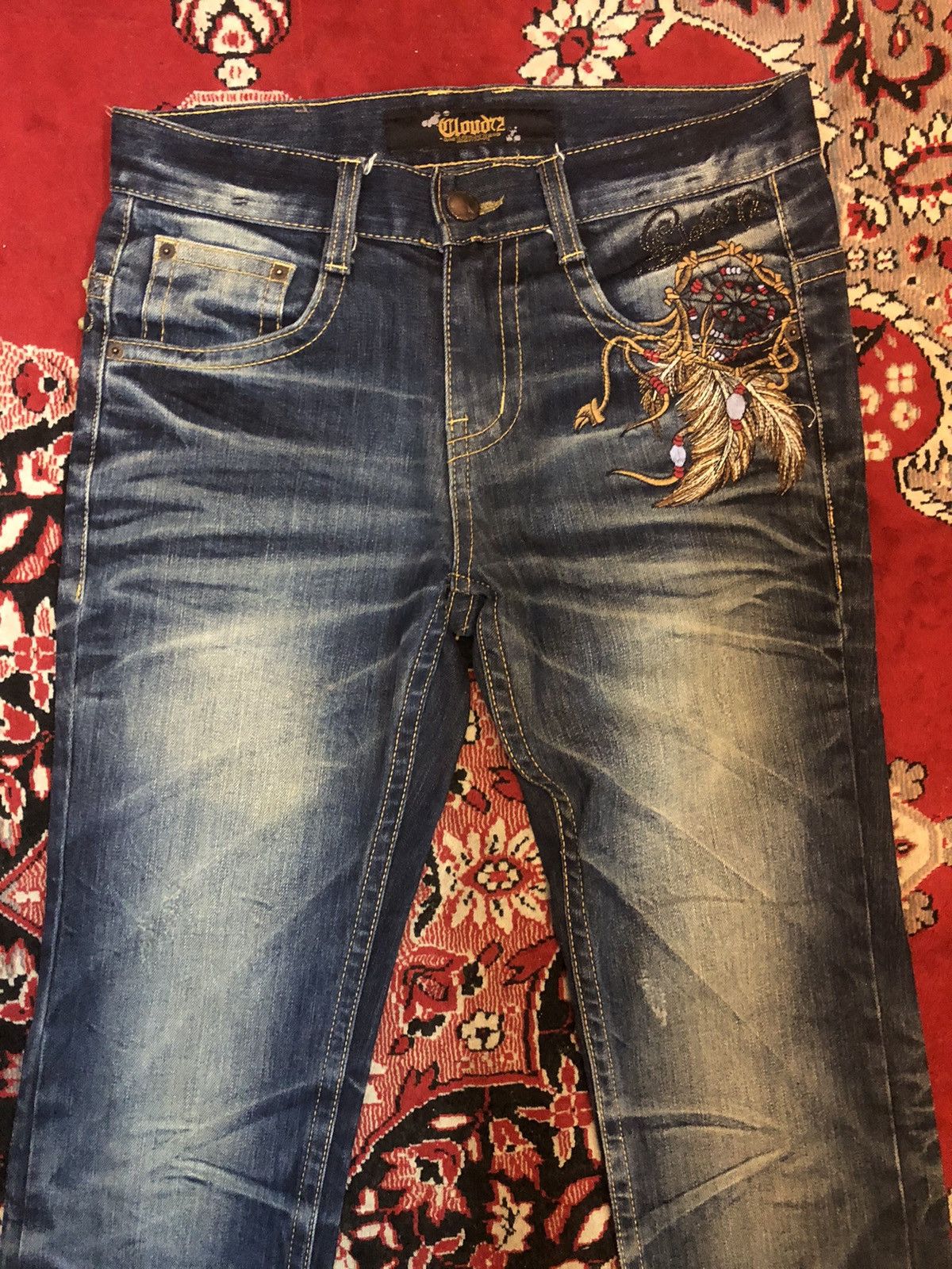 Japanese Brand Japan brand cloud 72 jeans punk syle Size US 31 - 5 Thumbnail