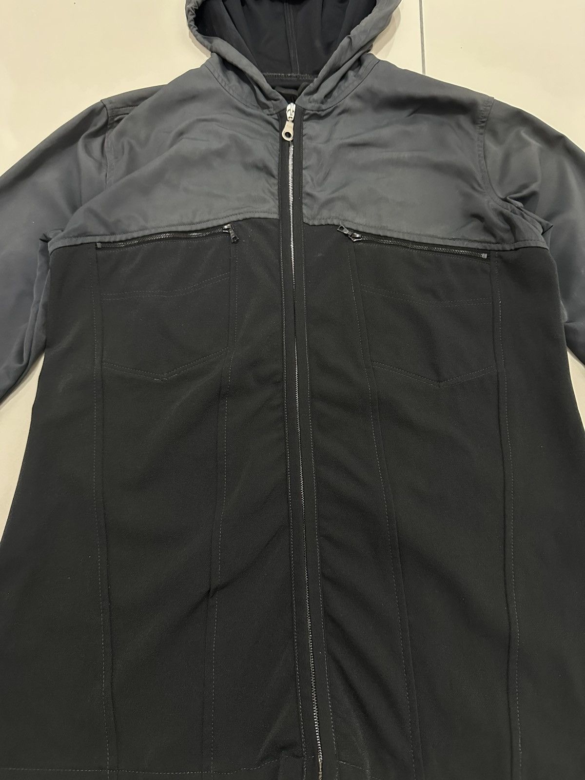 Marithe + Francois Girbaud Marithe Francois Girbaud Light Jacket Design With Hoodie Size S / US 4 / IT 40 - 6 Thumbnail