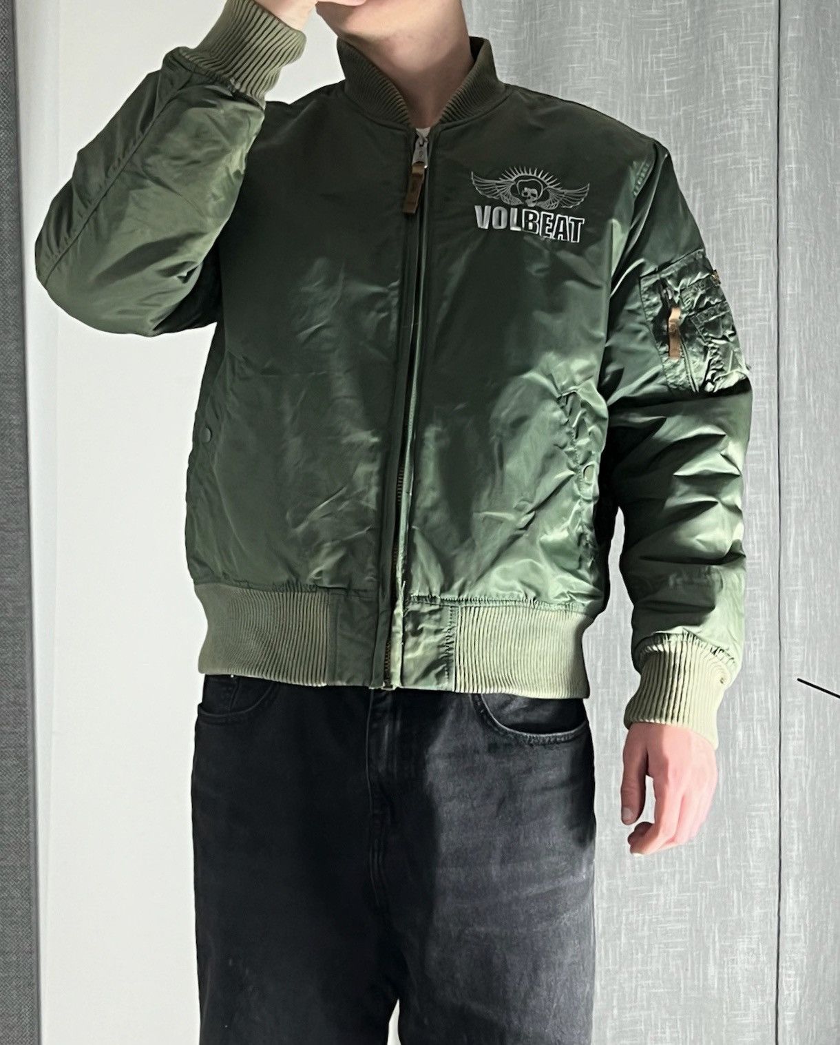 Alpha Industries x Volbeat ma1 Bomber Jacket–Limited Edition