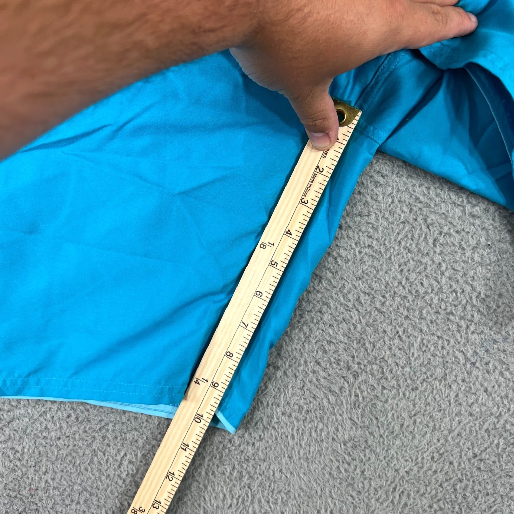 Nike Nike Mens M Volley Surfing Swim Trunks Board Shorts Blue Lined 100% Polyester Polyester NESS9509 Swim Trunks Lined Board Shorts Nike M Blue Trunks Size US 31 - 4 Thumbnail