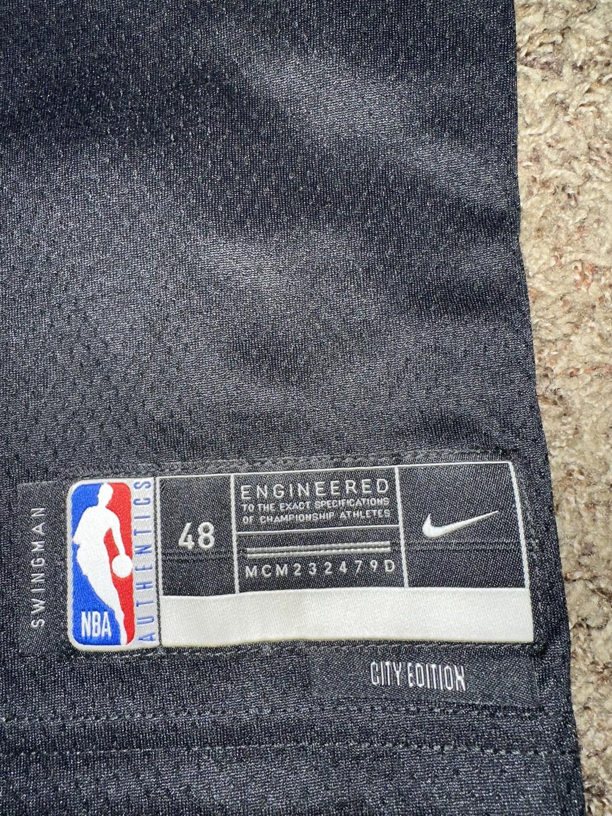 Nike Nike Men’s New York Knicks NBA NYC City Edition Black Jersey Size US L / EU 52-54 / 3 - 3 Thumbnail