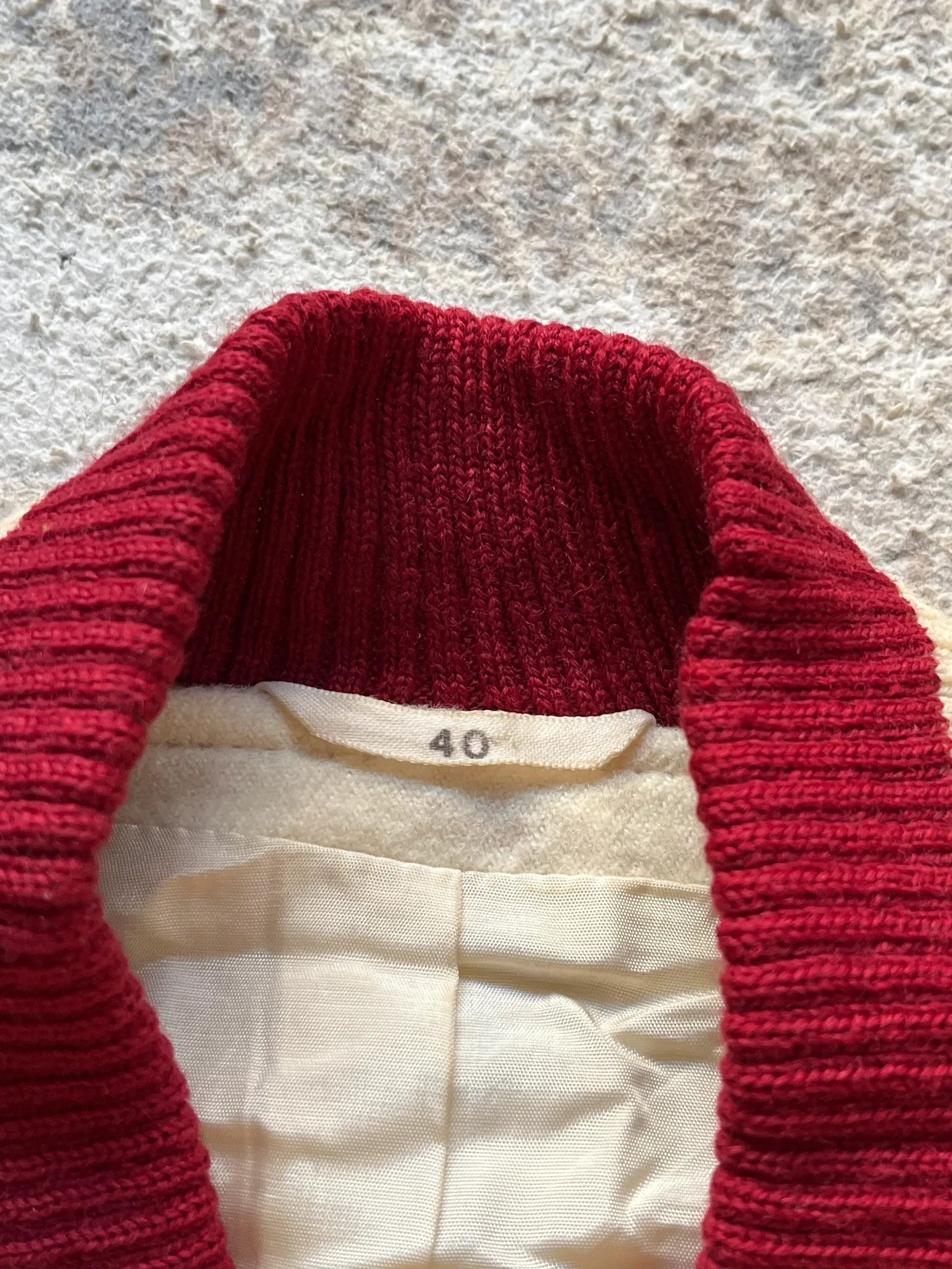 Other Vintage Sz 40 / S Vintage 1990s Wool Bomber Varsity Size US S / EU 44-46 / 1 - 4 Thumbnail
