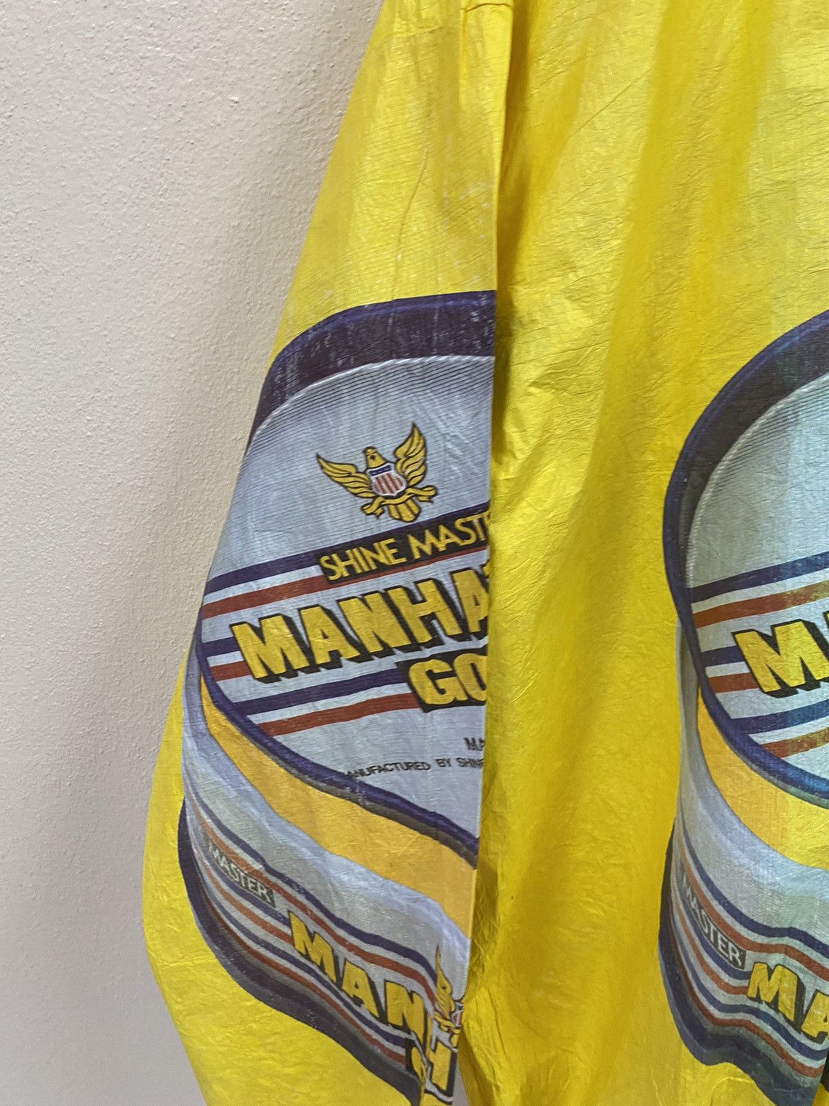 Vintage Vtg Shine Master Manhattan Gold Size US XL / EU 56 / 4 - 5 Thumbnail