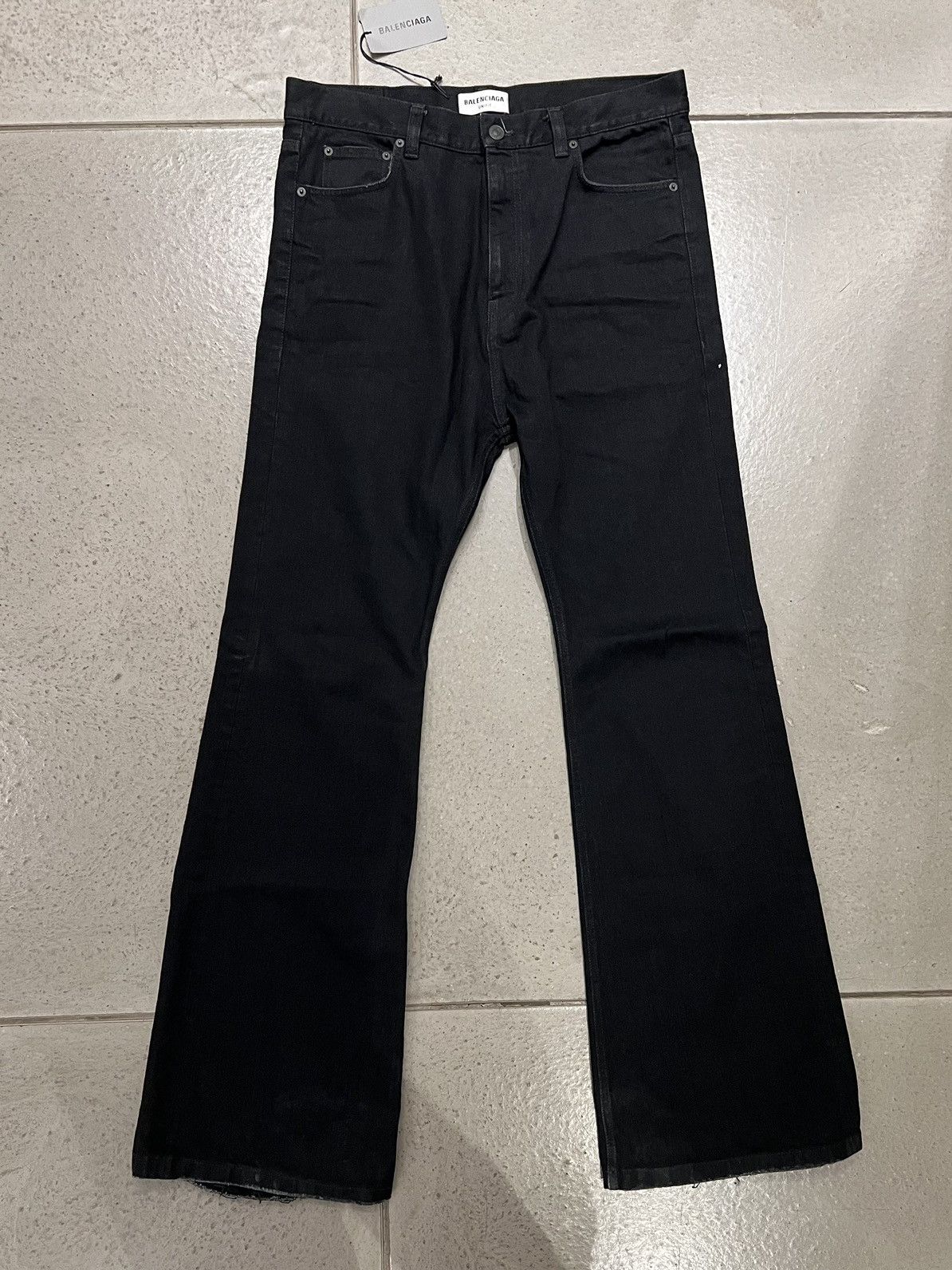 Balenciaga Balenciaga FW22 the lost tape flared jeans | Grailed