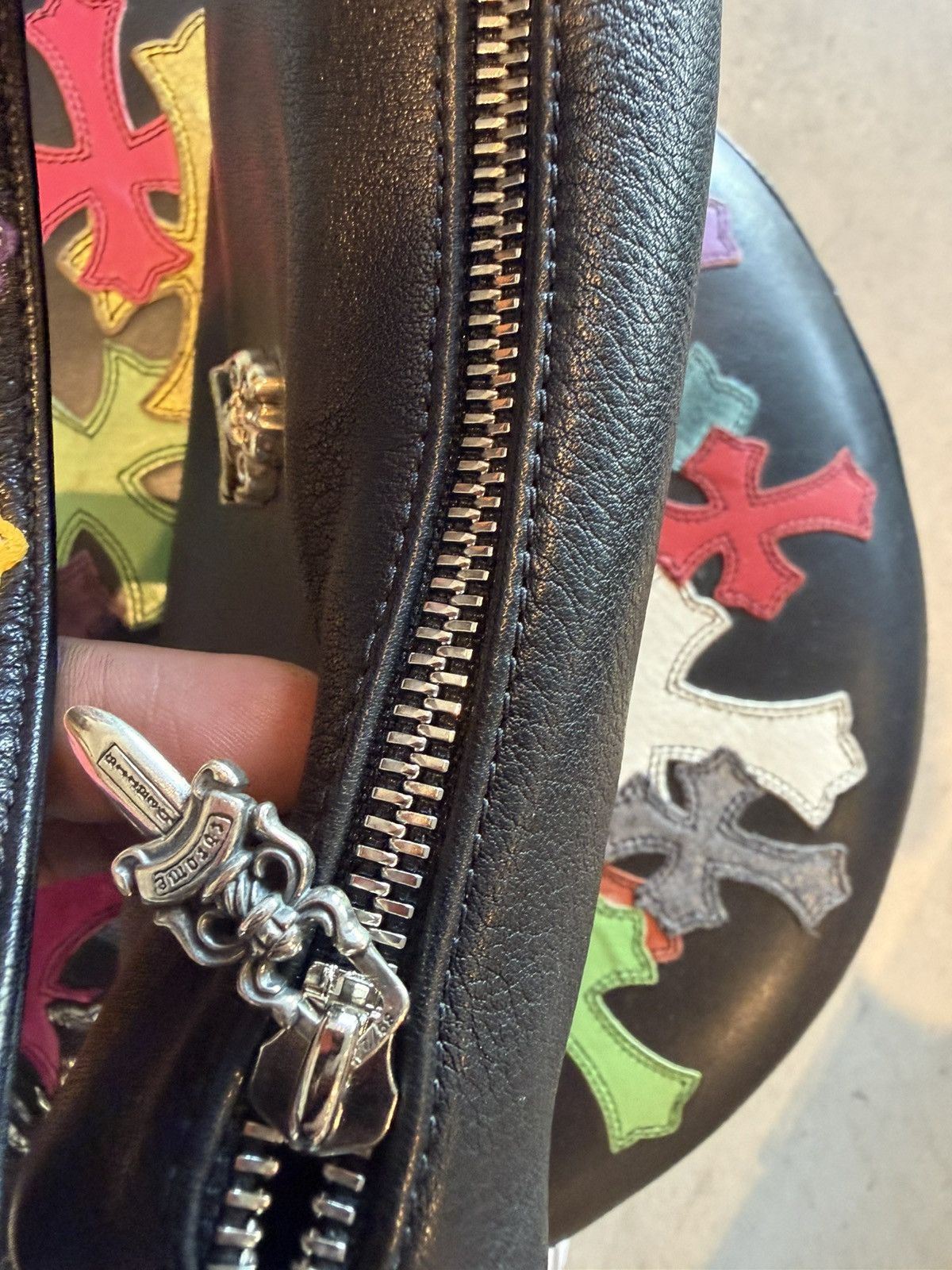 Chrome Hearts Chicken nugget bag rainbow cross handle Size ONE SIZE - 8 Thumbnail