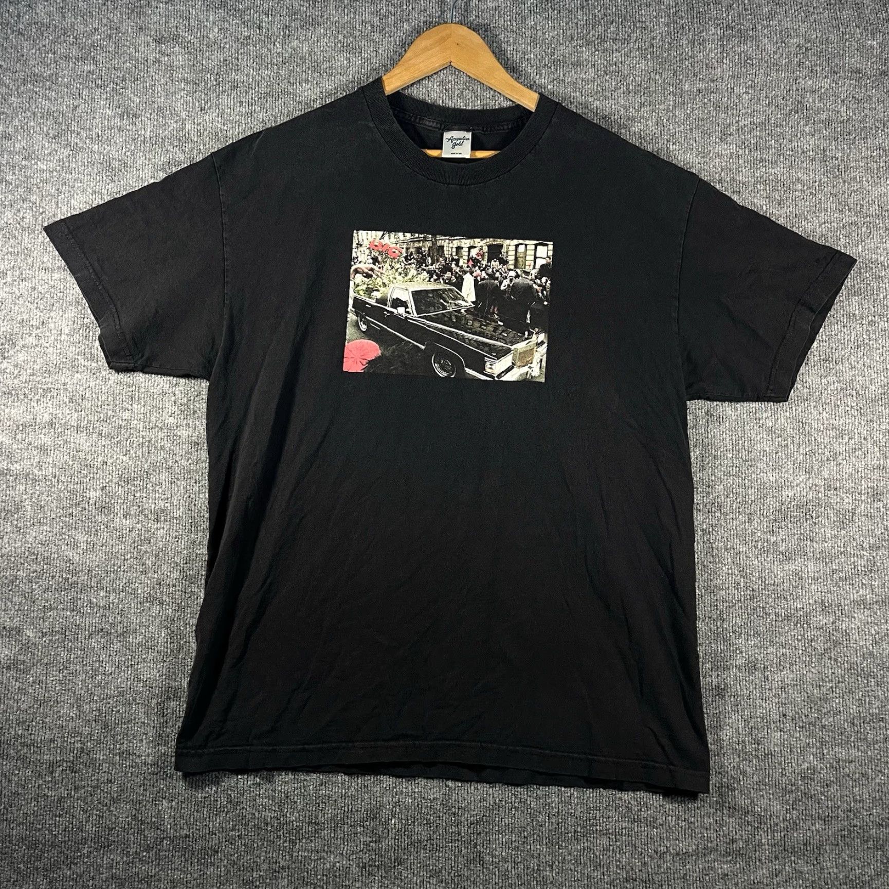 Vintage VINTAGE Acapulco Gold Notorious BIG Hip Hop T-Shirt Mens XL Black Rap Size US XL / EU 56 / 4 - 2 Thumbnail