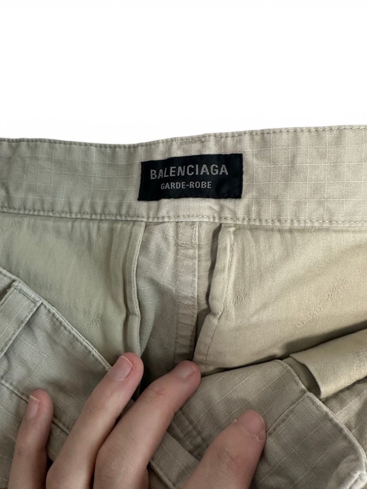 Balenciaga Balenciaga GARDE ROBE Ripstop Cargo Pants Size US 31 - 3 Thumbnail