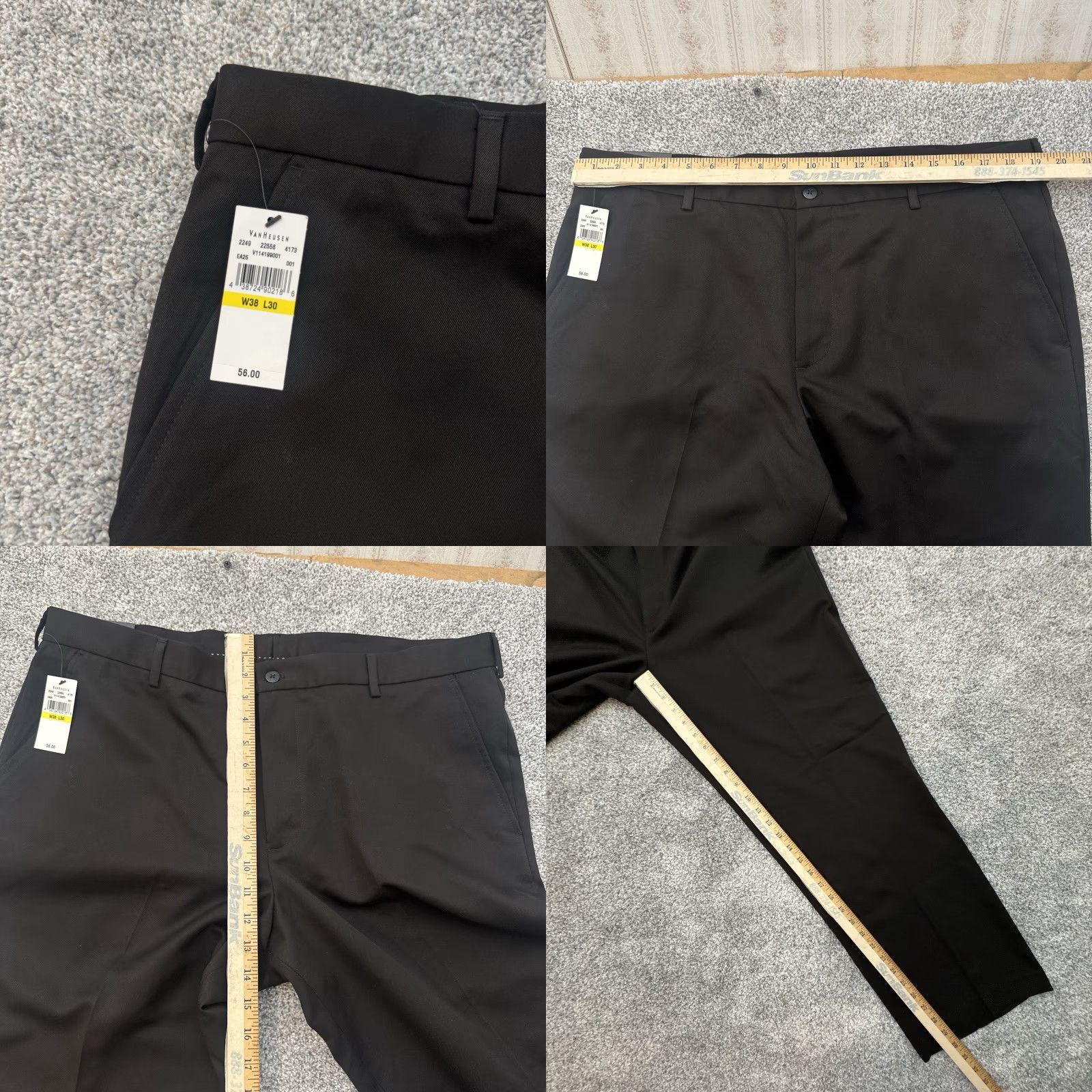 Van Heusen Van Heusen Pants 38 Microfiber Comfort Stretch Business Casual Minimalist Size US 38 / EU 54 - 9 Thumbnail