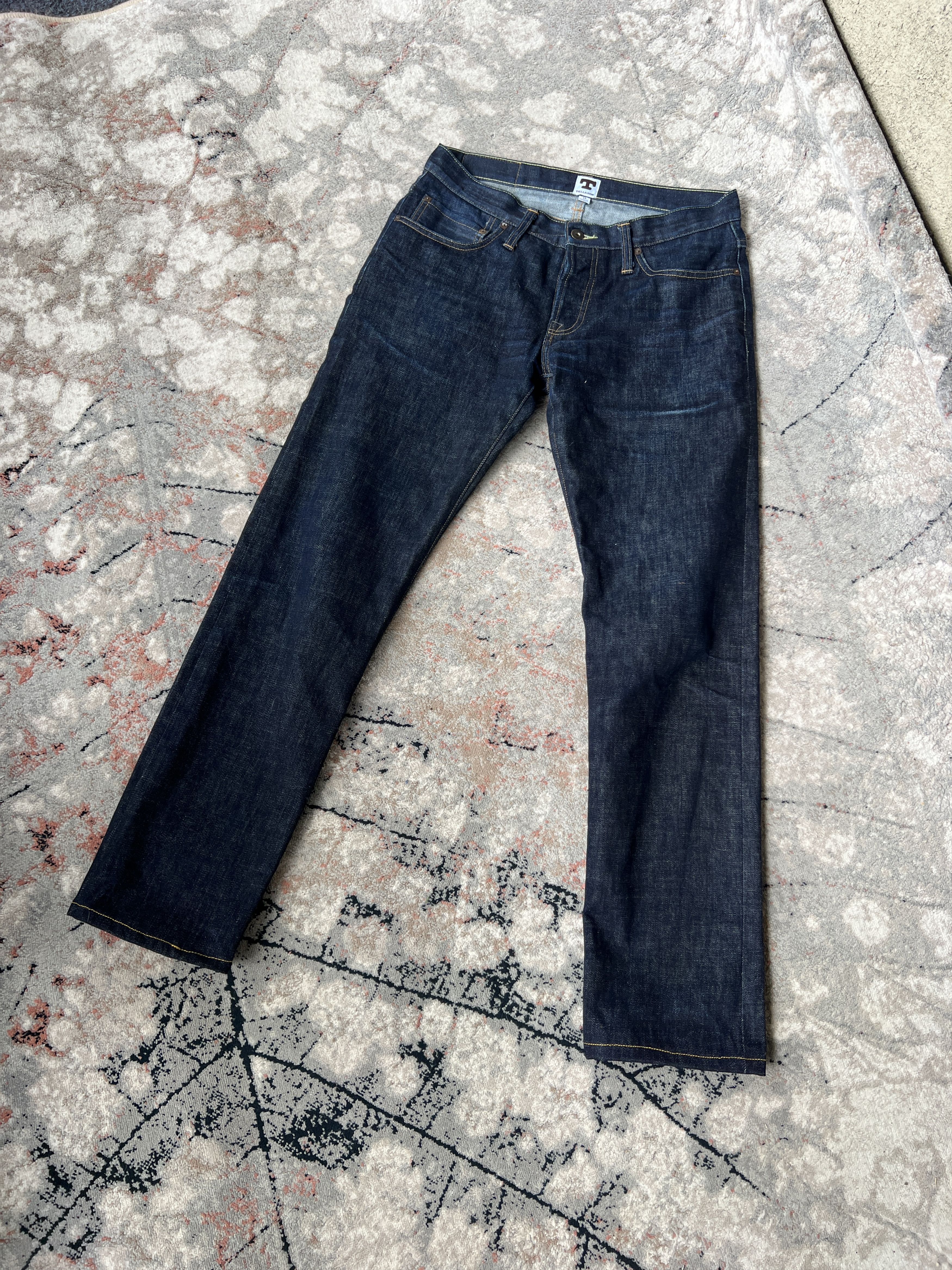 TELLASON USA製　W32 WHITE Denim CONE OAK