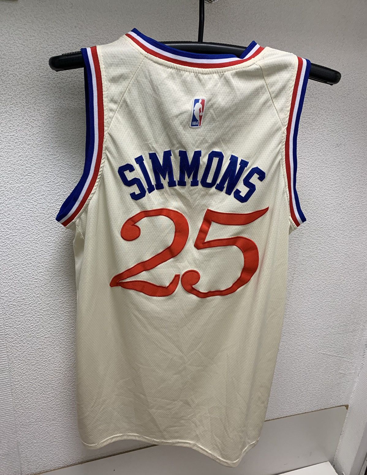 NBA Philadelphia Sixers 76 Simmons 25 NBA jersey 54 size L-Xl Size US XL / EU 56 / 4 - 1 Thumbnail