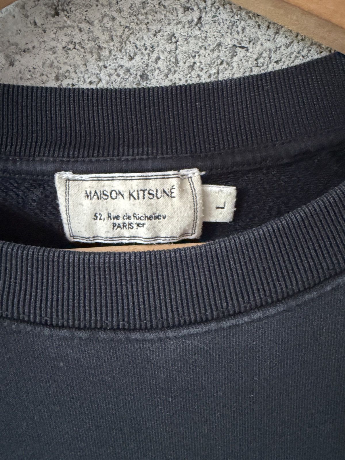 Maison Kitsune Maison Kitsune Logo Sweatshirt Size US L / EU 52-54 / 3 - 3 Thumbnail