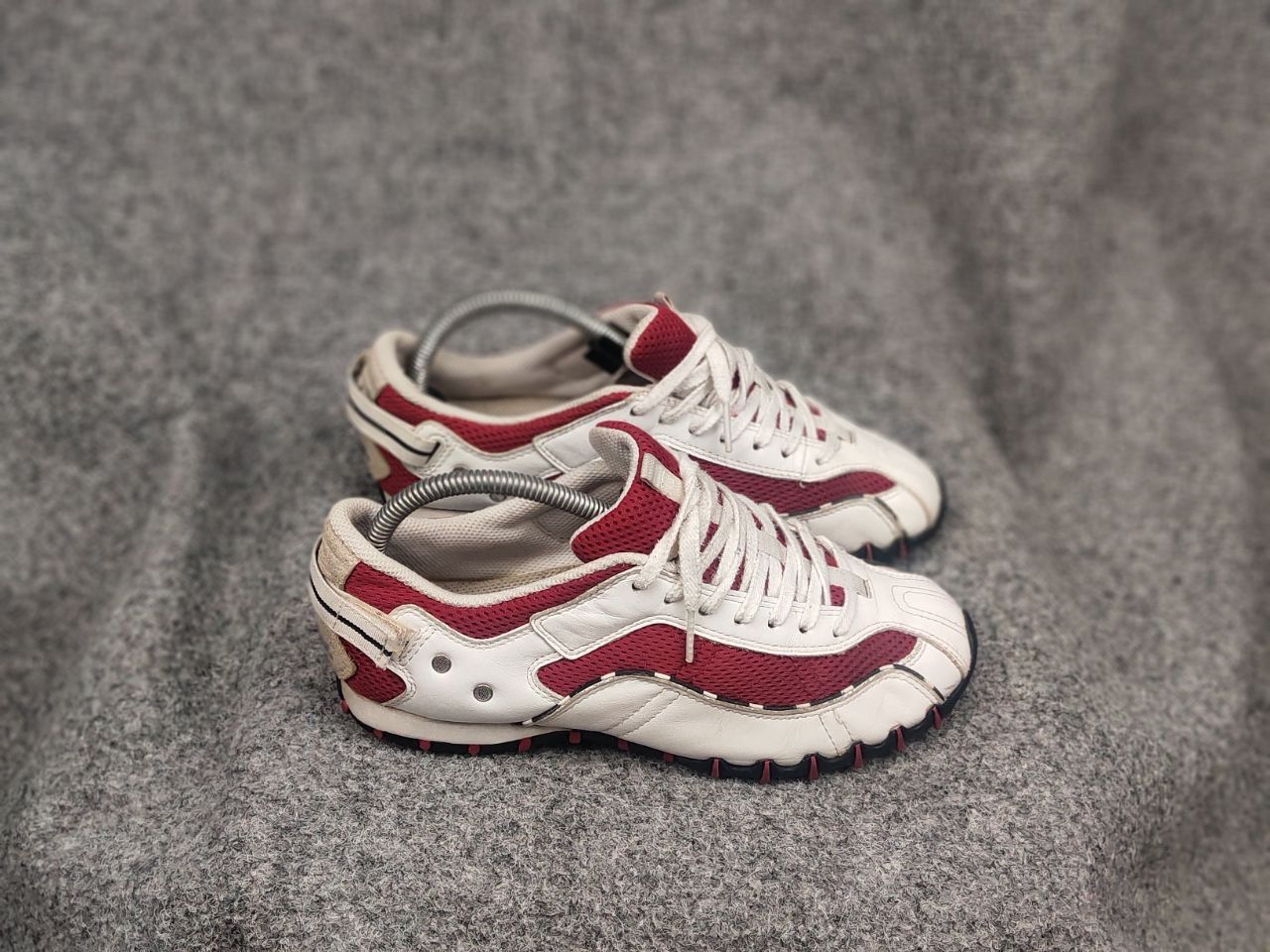 Rare Vintage Diesel Y2K Style Colorful Red Logo Sneakers