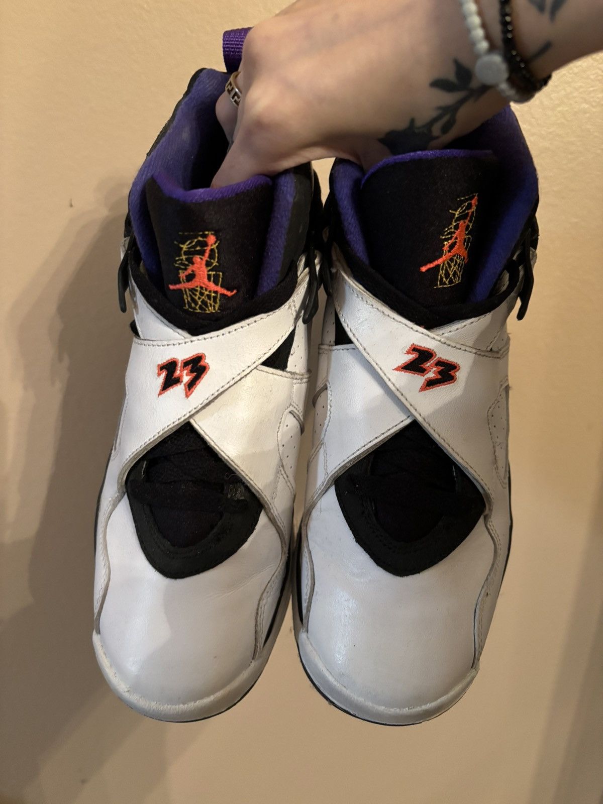 Jordan Brand Air Jordan 8 Retro BG 'Three-Peat' Size US 6 / IT 36 - 3 Thumbnail
