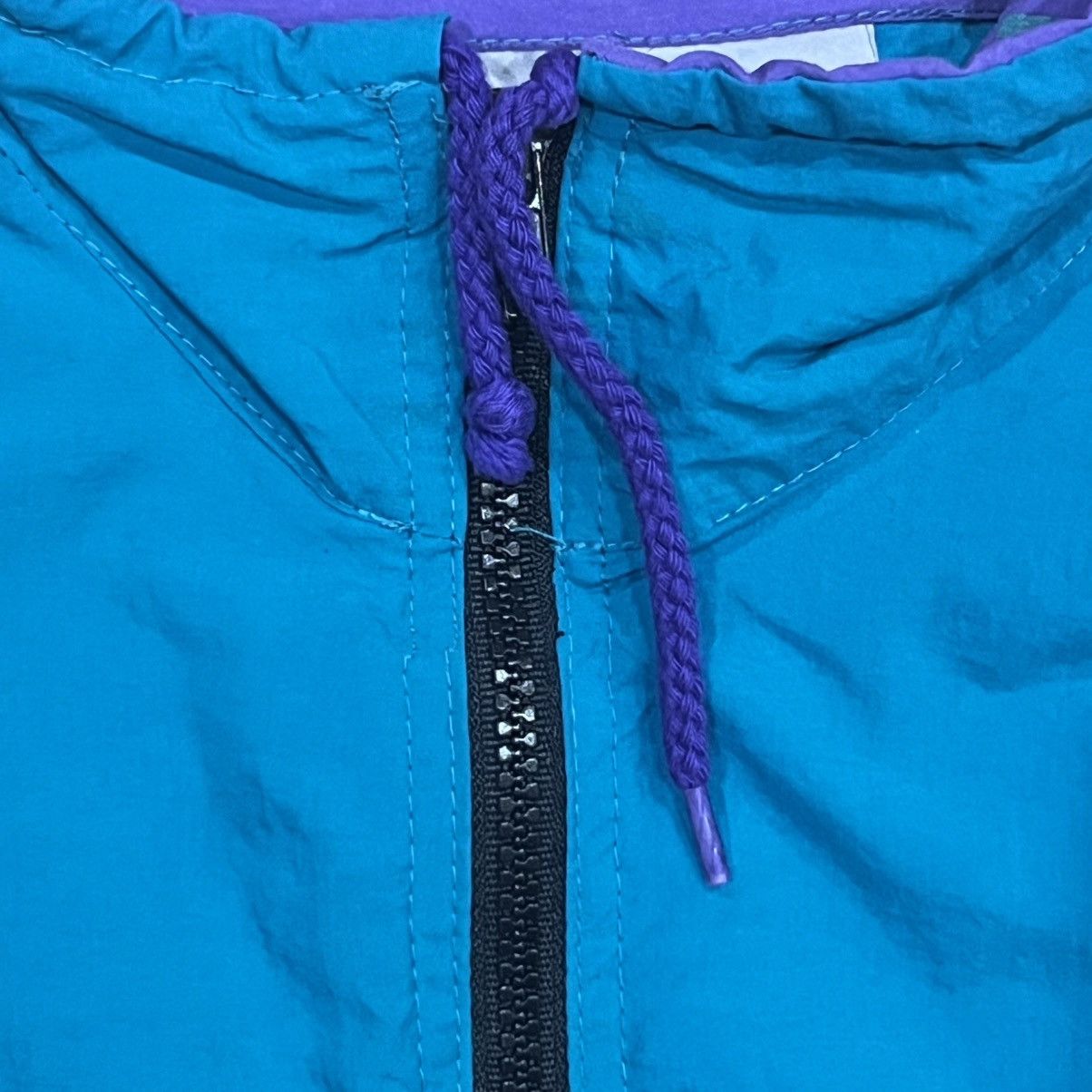 B.U.M Equipment Vintage B.U.M. Equipment Pullover Jacket Blue Purple Medium Size US M / EU 48-50 / 2 - 6 Thumbnail