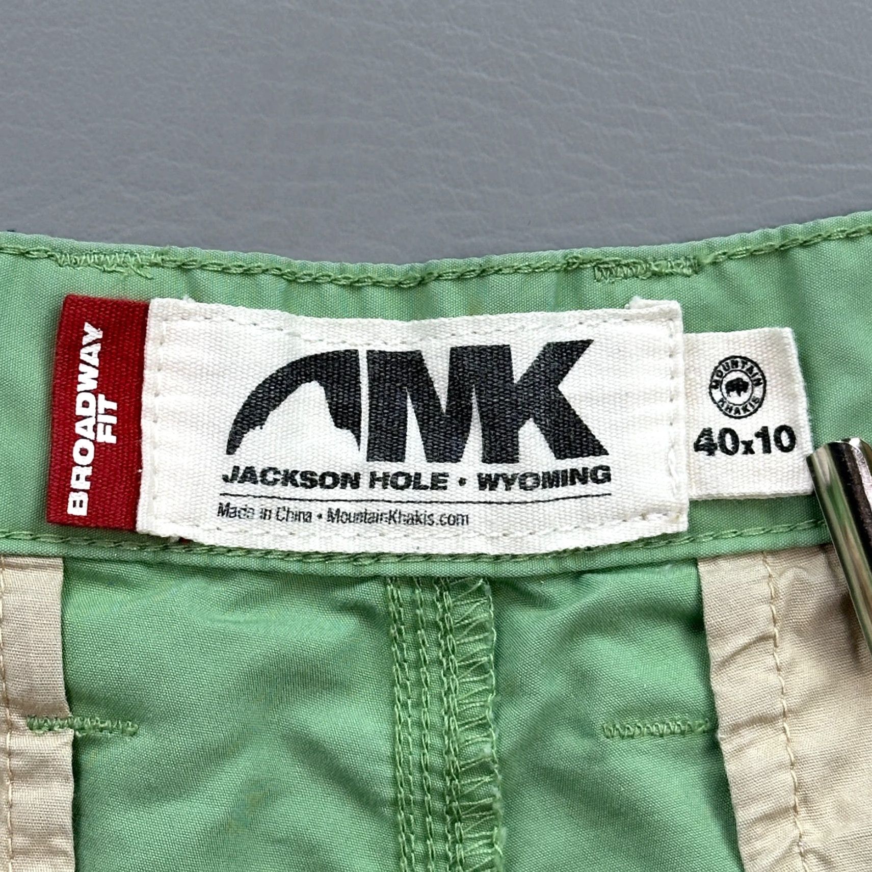 Mountain Khakis Mountain Khaki Shorts Mens 40 Green Broadway Fit Chino Outdoor Hiking Size US 40 / EU 56 - 5 Thumbnail