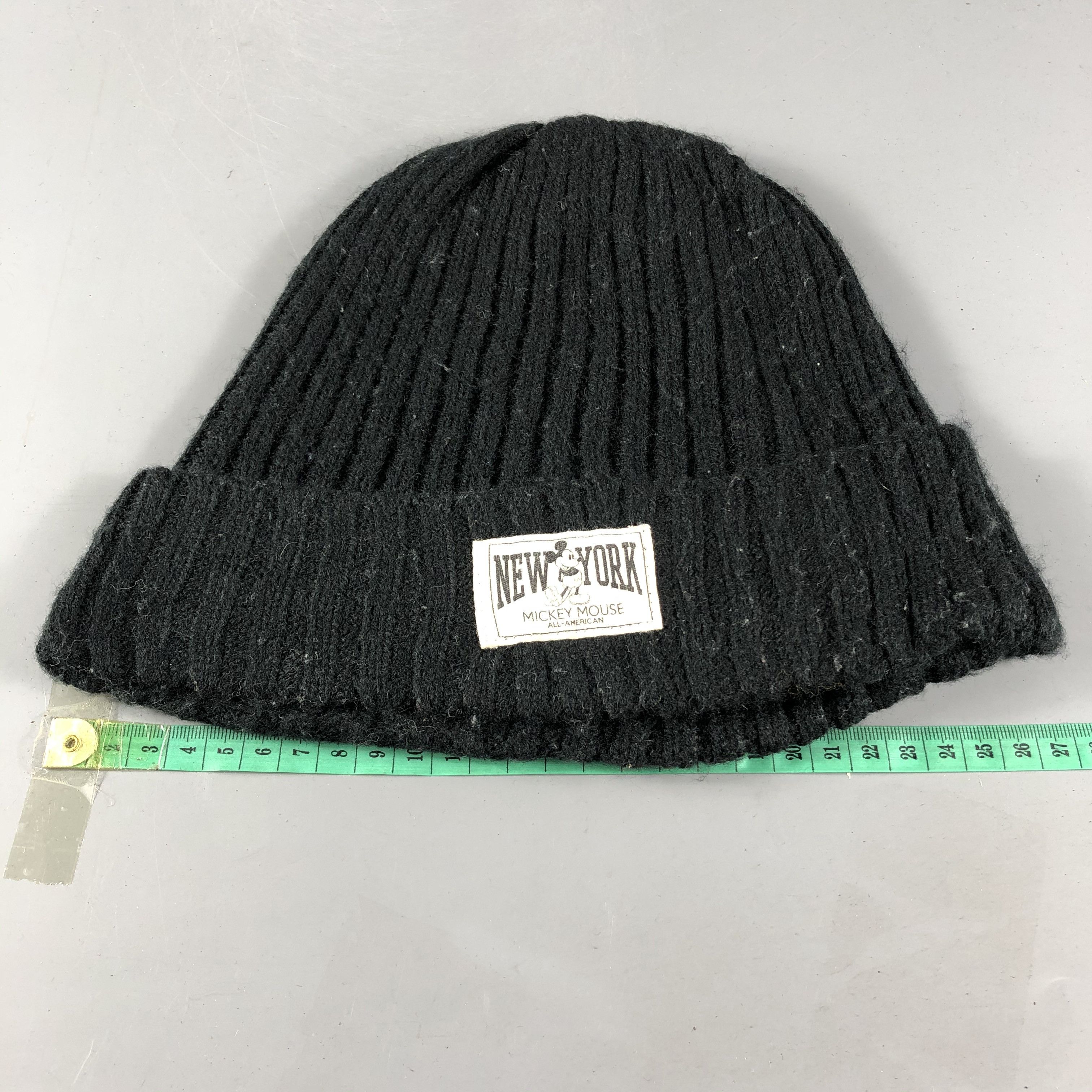 Mickey Mouse Mickey Mouse X NY Fisherman Beanie Snowcap Snow Hat B622 Size ONE SIZE - 3 Thumbnail