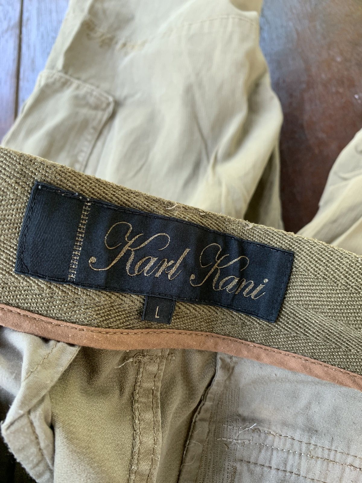 Karl Kani × Vintage 90s Karl Kani hip hop tupac travis style cargo pants Size US 35 - 7 Thumbnail