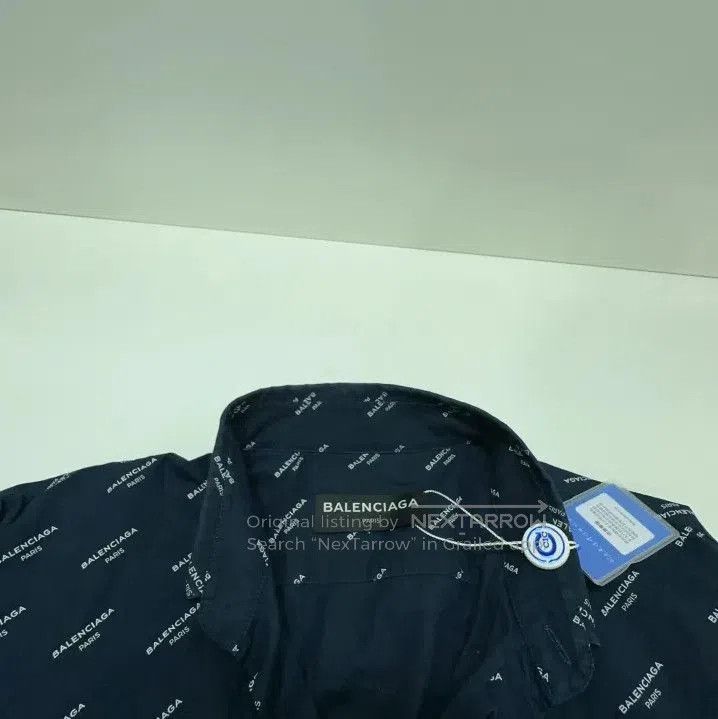 Balenciaga Balenciaga Letter Print Long Sleeve Shirt. Size US M / EU 48-50 / 2 - 6 Thumbnail