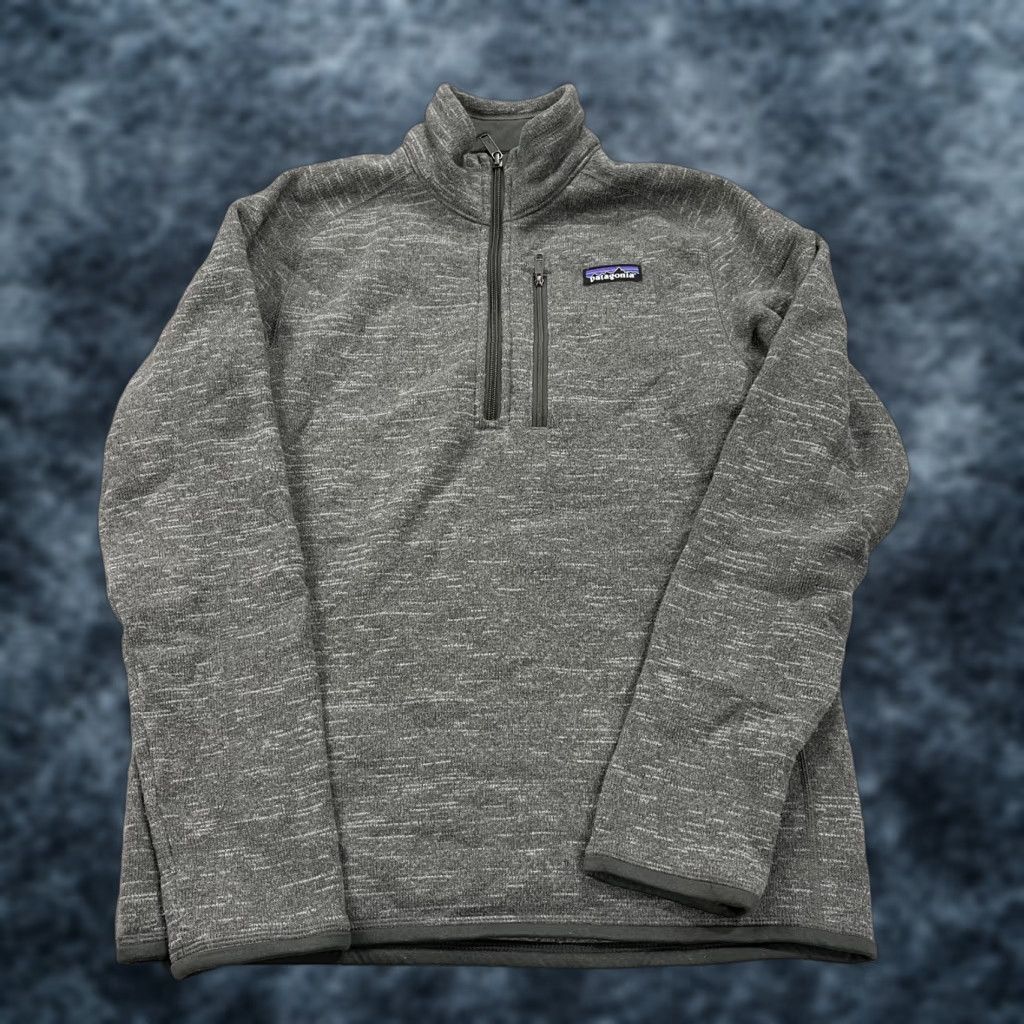 Patagonia Patagonia Better Sweater Mens Small Gray 1/4 Zip Fleece Pullover Hiking Jacket MENS Gray Pullover 1/4 Zip Hiking Patagonia Better Sweater Size US S / EU 44-46 / 1 - 1 Thumbnail