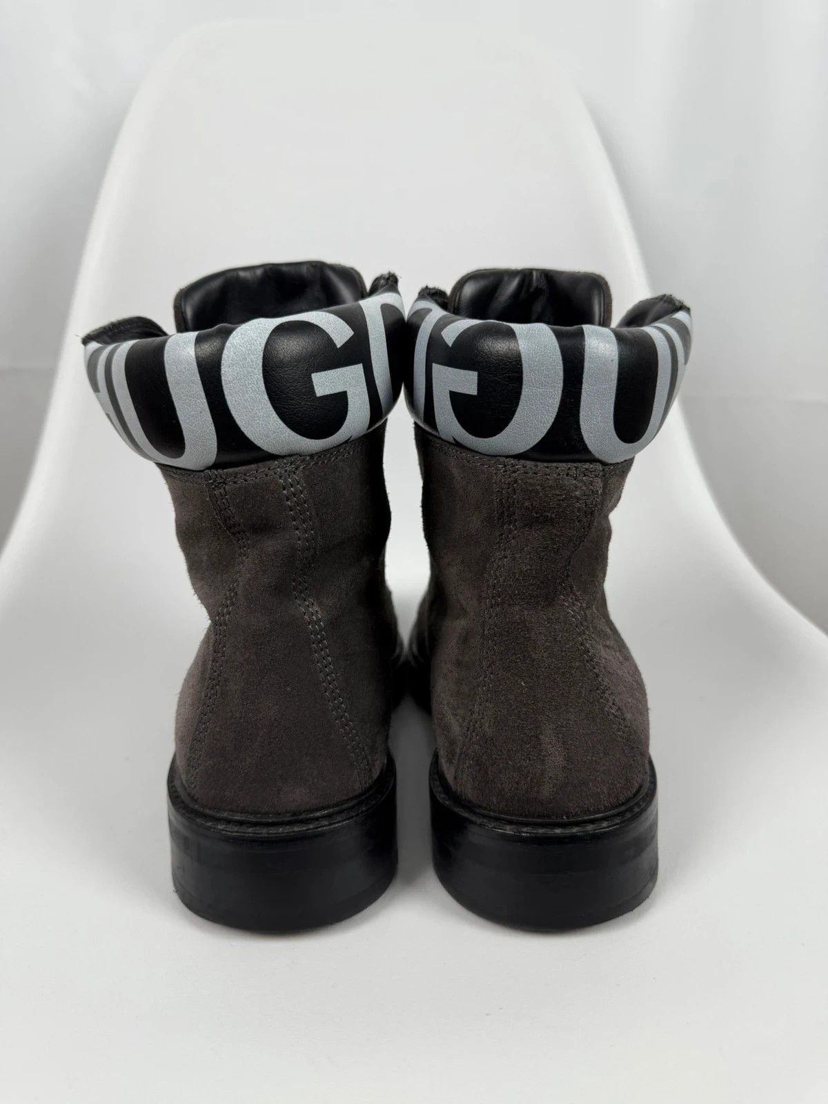 Hugo Boss Hugo Boss Genuine Suede Leather Boots Logos size 42 Size US 9 / EU 42 - 4 Thumbnail