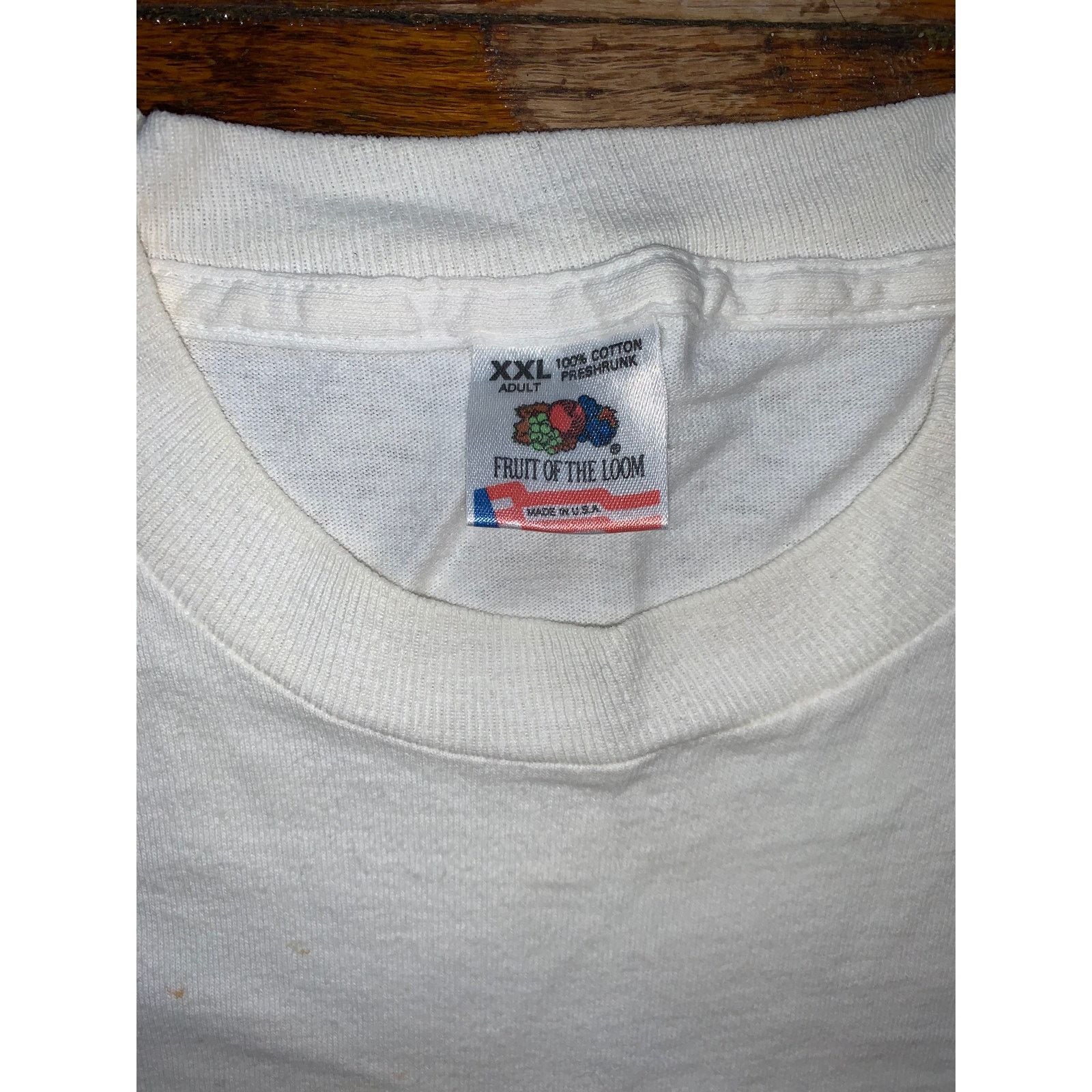 Fruit Of The Loom Vintage Herbies Diner Marathon FL T Shirt 1992 USA Size US XXL / EU 58 / 5 - 3 Thumbnail