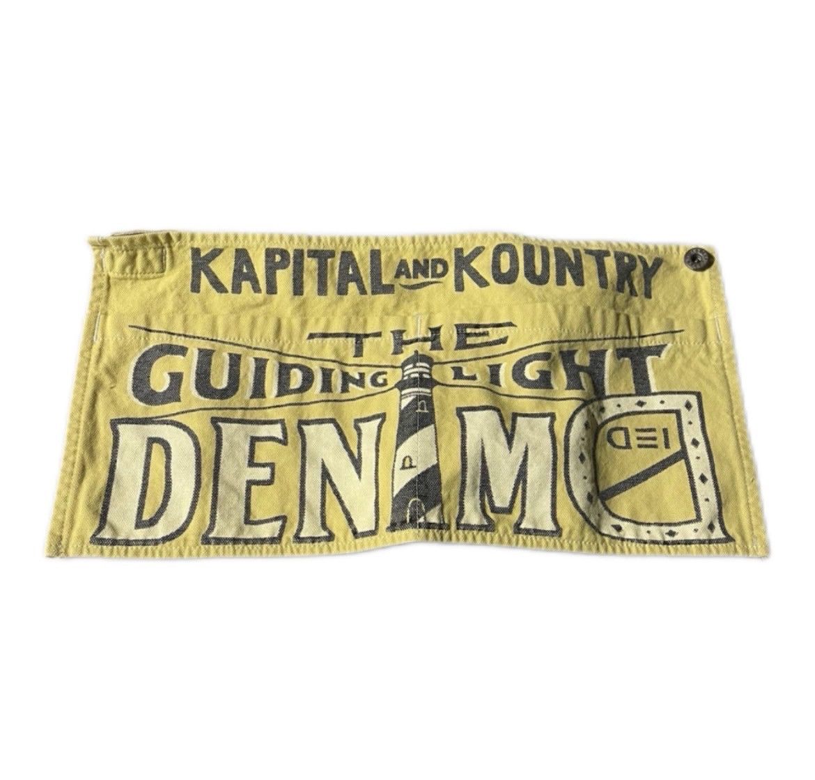 KAPITAL kapital denim apron