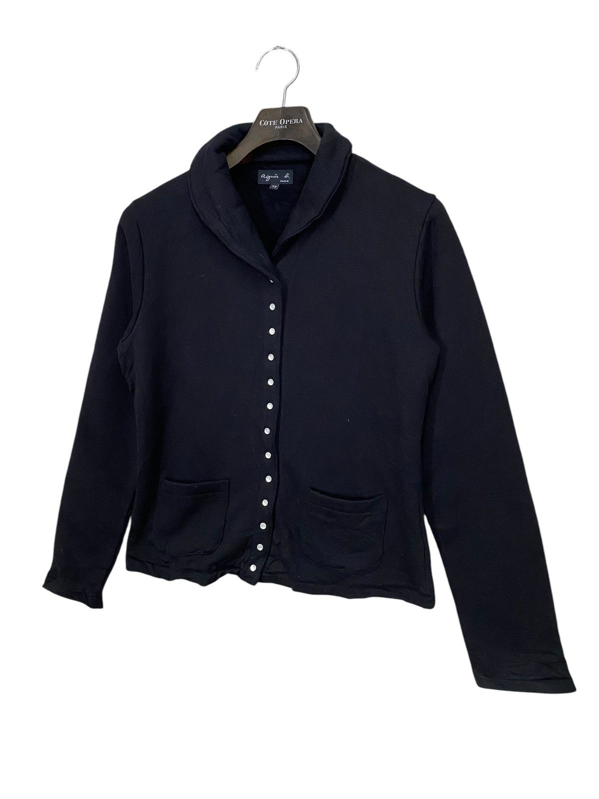 Designer × agnes b. Vintage agnes b paris cardigan snap button size T3 Size M / US 6-8 / IT 42-44 - 3 Thumbnail
