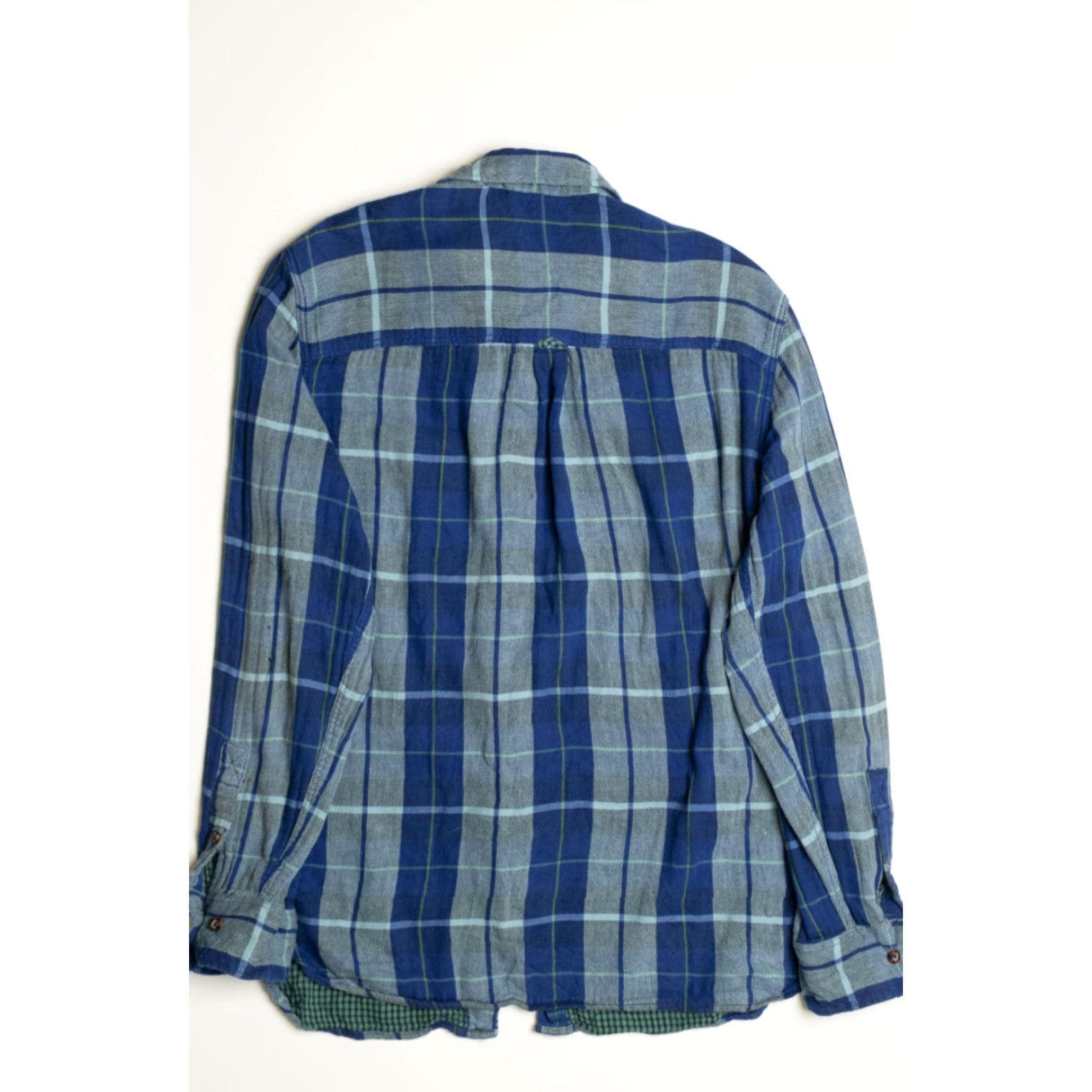 Mossimo VINTAGE Mossimo Blue Flannel Shirt Medium Plaid Button Down Long Sleeve Mens Size US M / EU 48-50 / 2 - 3 Thumbnail