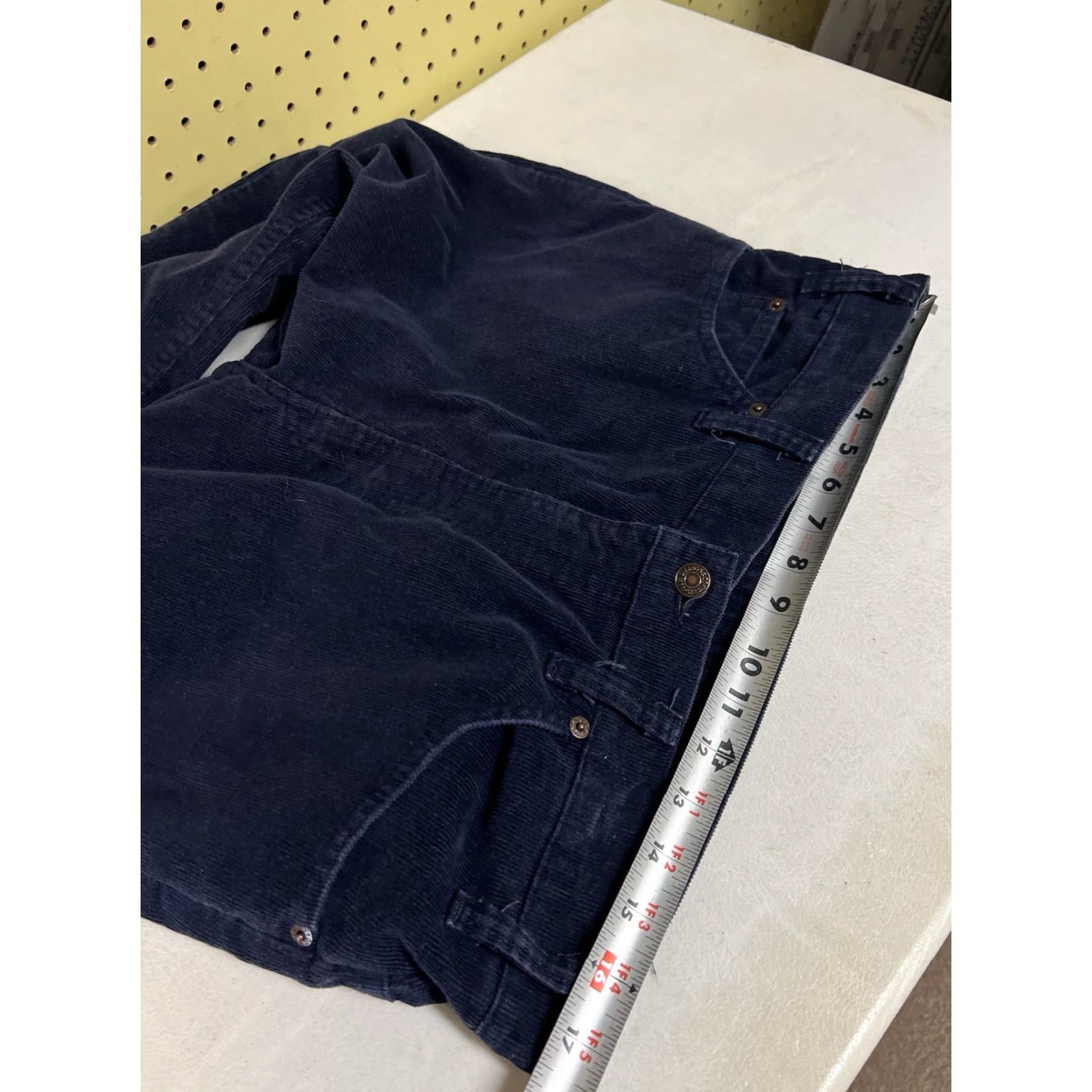 Levi's VINTAGE Levi's 517 Mens Jeans Bootcut Corduroy 35x32 Blue USA 80s Festival Talon 42 White Tag Size US 35 - 6 Thumbnail