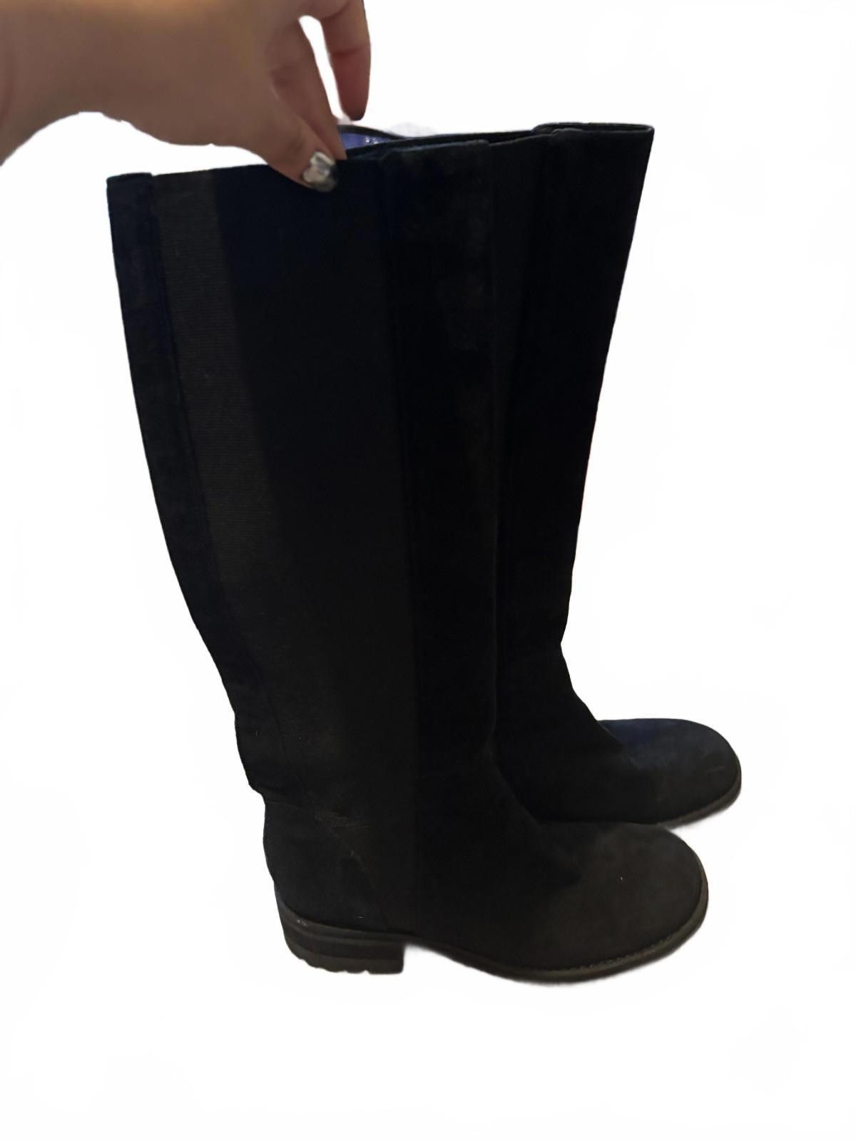 Other NWOT Donald J. Pliner Suede Knee-High Boots with Chunky Heel Size US 7.5 / IT 37.5 - 3 Thumbnail
