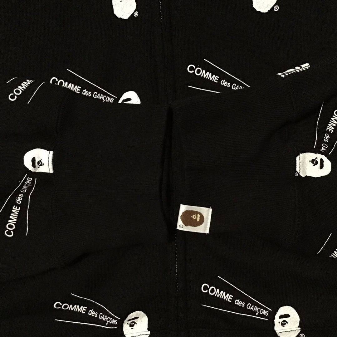 Bape × Comme des Garcons 🔥CDG Osaka limited🔥 Comme des Garcons BAPE full zip hoodie Size US XL / EU 56 / 4 - 5 Thumbnail