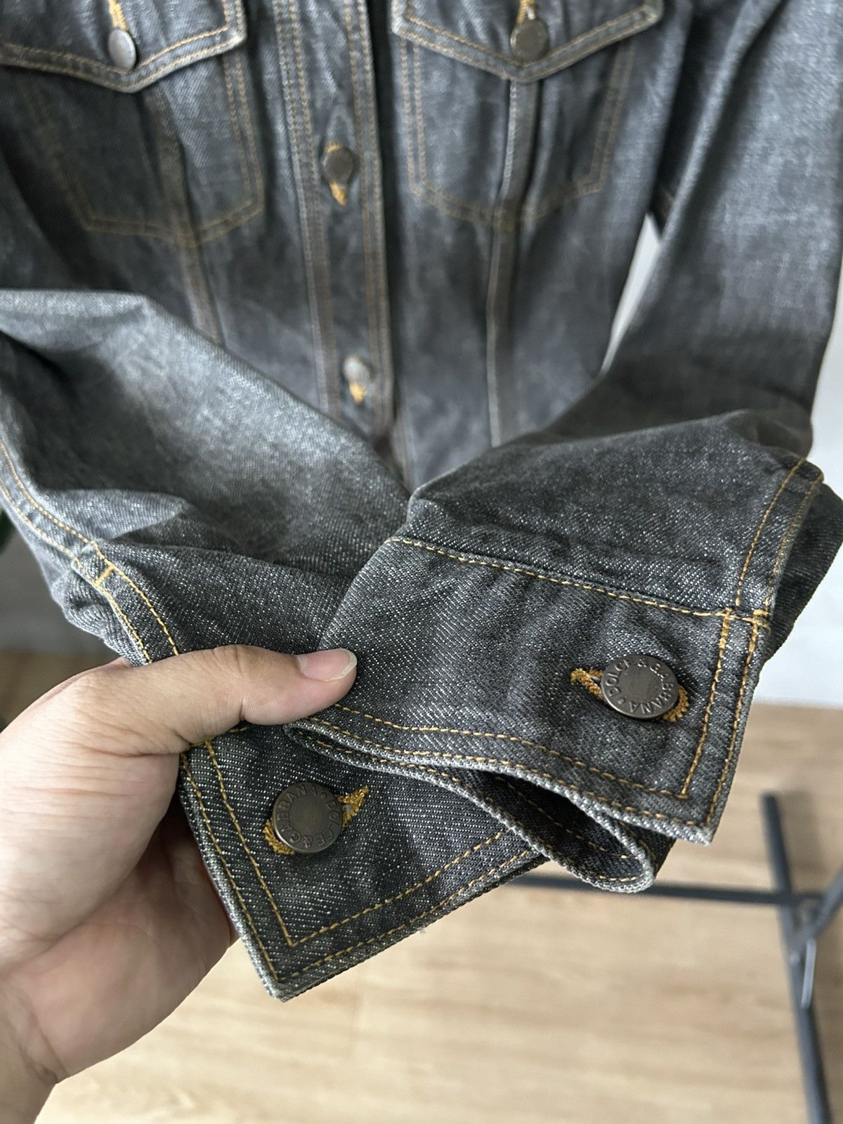 Dolce & Gabbana Dolce Gabbana Denim Jacket Size XXS / US 00 / IT 34 - 11 Thumbnail