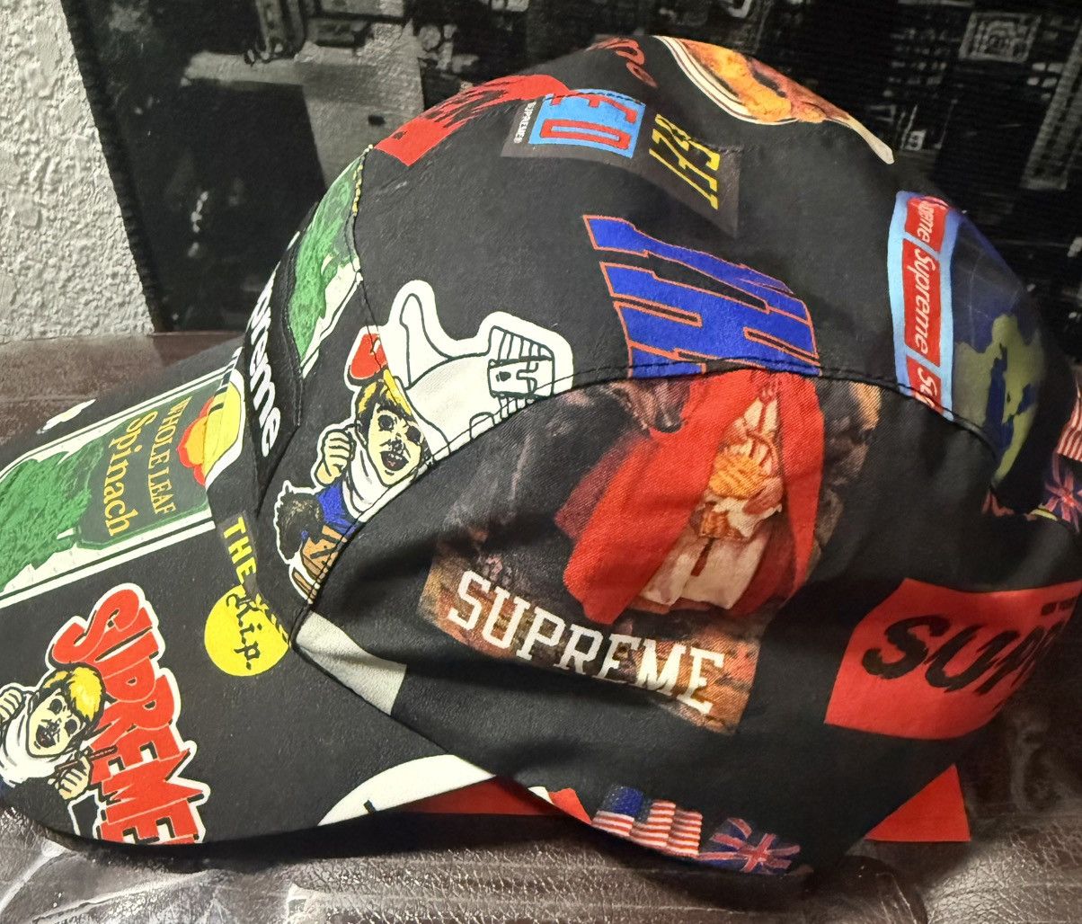 Supreme Supreme SS21 Gore-Tex Long Bill Camp Cap S/M Black Sticker Size ONE SIZE - 2 Thumbnail