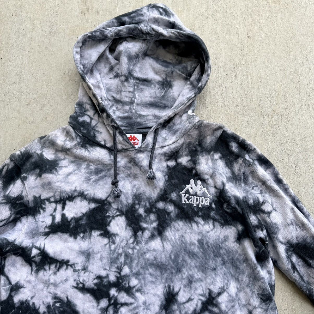 Kappa Kappa Coutro Hoodie Tie Dye Gray Black Men Size Large Size US L / EU 52-54 / 3 - 2 Thumbnail
