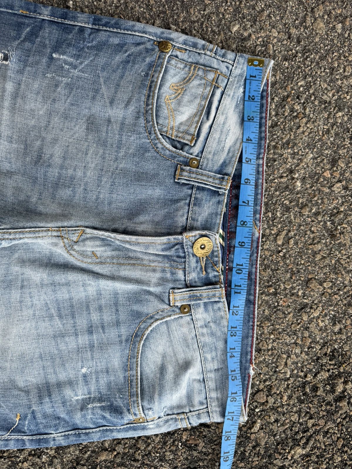Japanese Brand VINTAGE PLORY CLUB STRAIGHT FADED JEAN DENIM PANTS Size US 34 / EU 50 - 6 Thumbnail
