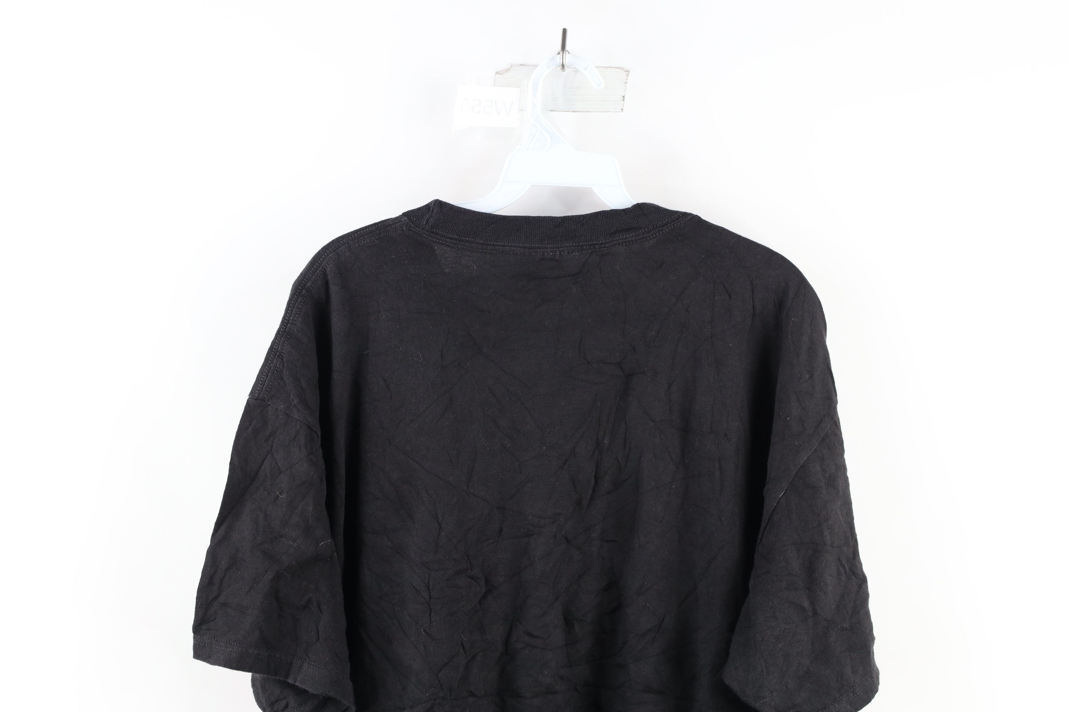 Vintage Vintage 90s Streetwear Skeleton Juicy J Skull T-Shirt Black Size US XL / EU 56 / 4 - 7 Thumbnail