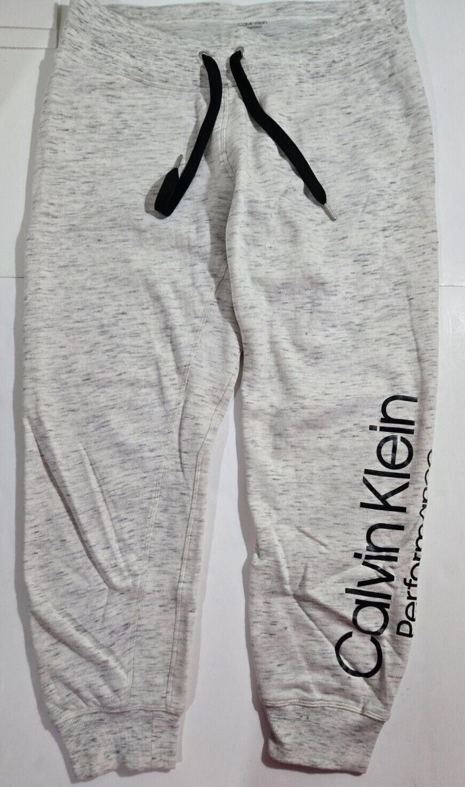Calvin Klein Calvin Klein Performance Sweatpants Active Jogger Gray EUC Size 32" / US 10 / IT 46 - 1 Thumbnail