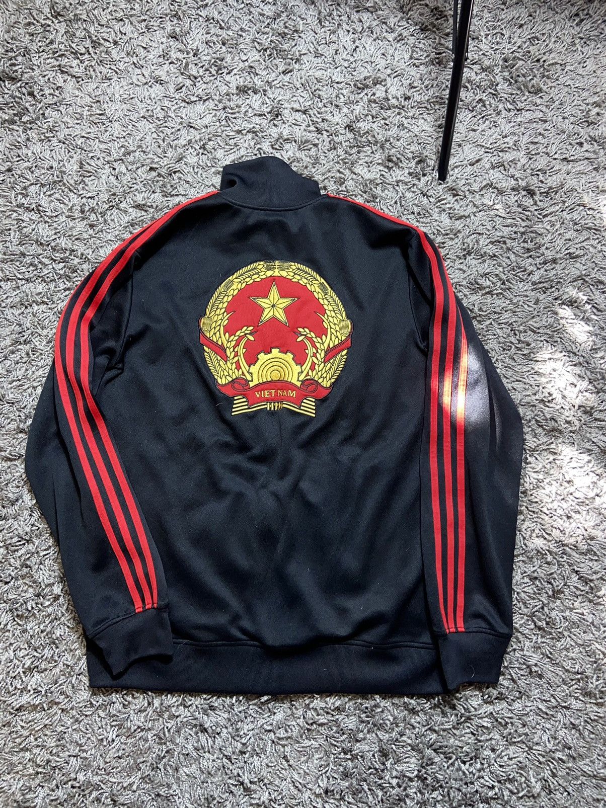 RARE 🧨 VIETNAM ADIDAS FOOTBALL SOCCER TRACKSUIT JACKET ADULT