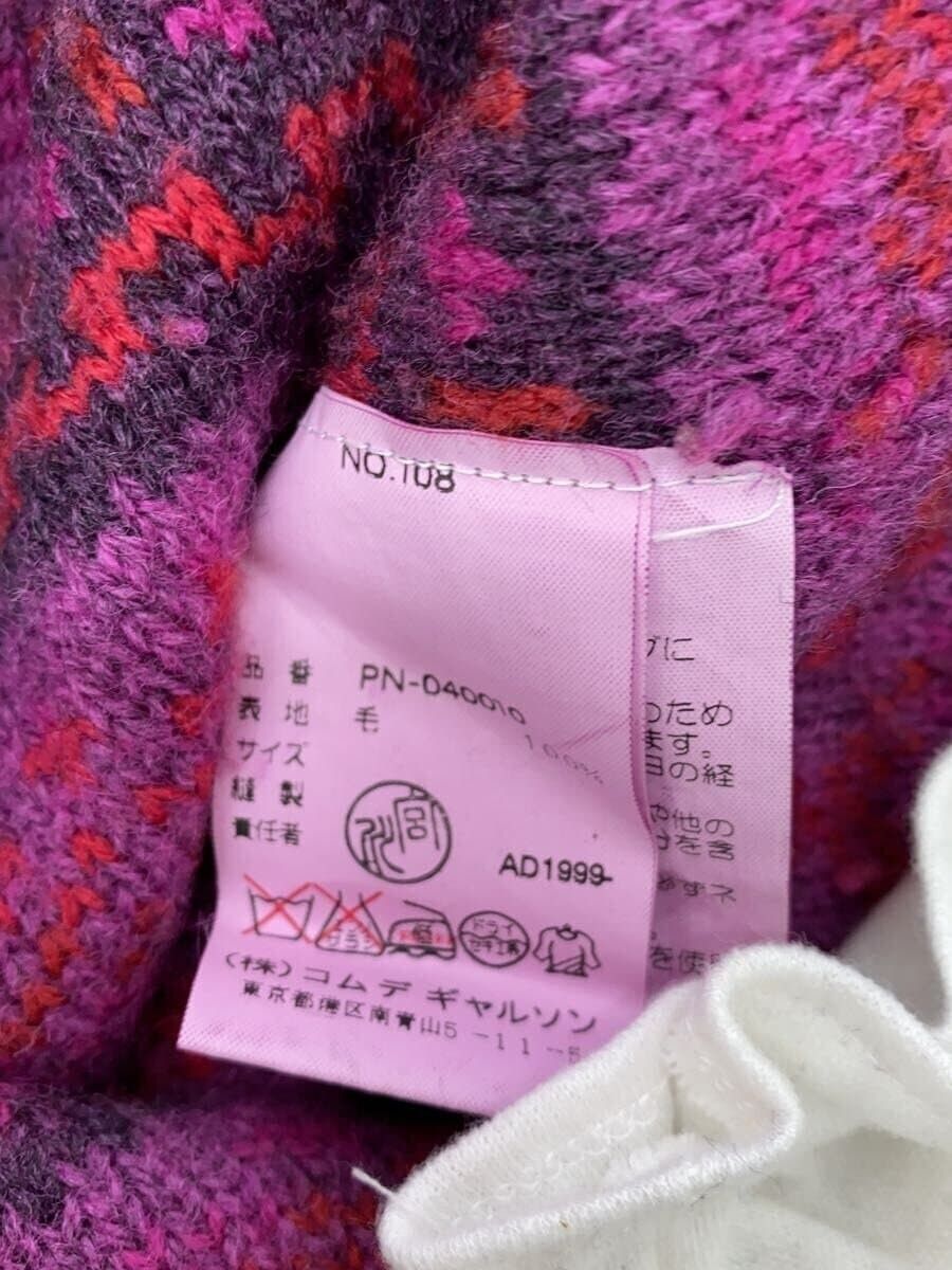 Comme des Garcons × Comme des Garcons Homme Plus AW99 Striped Wool Knit Sweater Size US M / EU 48-50 / 2 - 5 Thumbnail
